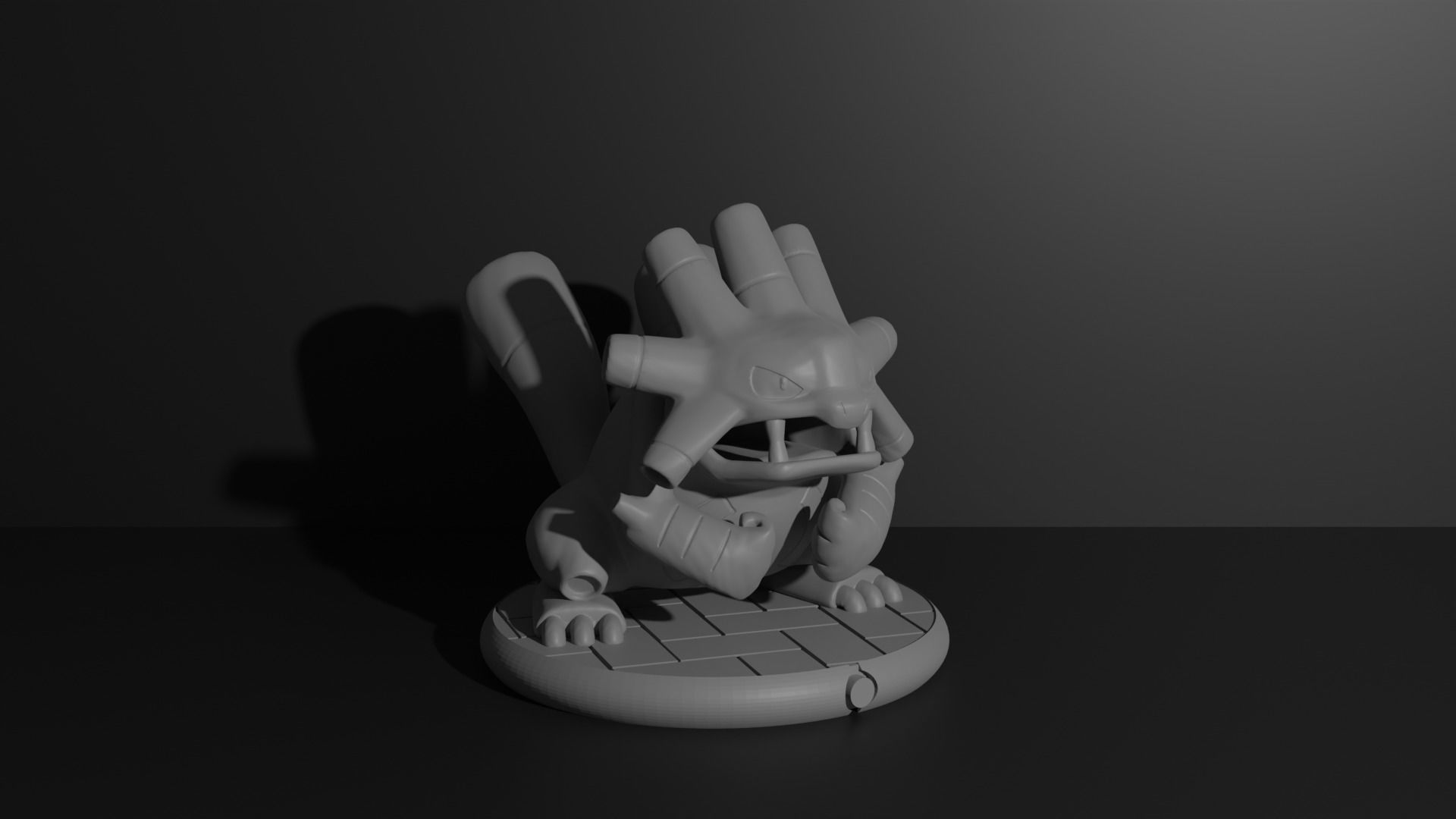 Whismur Loudred and Exploud 3D print model 3D print model_22
