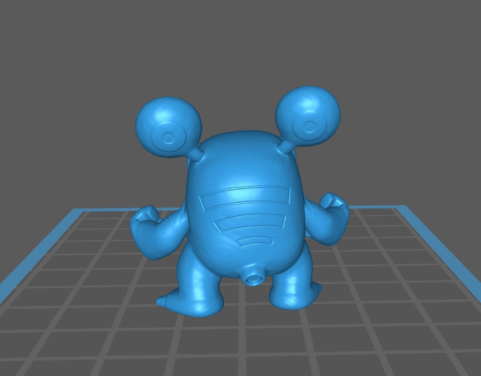 Whismur Loudred and Exploud 3D print model 3D print model_35