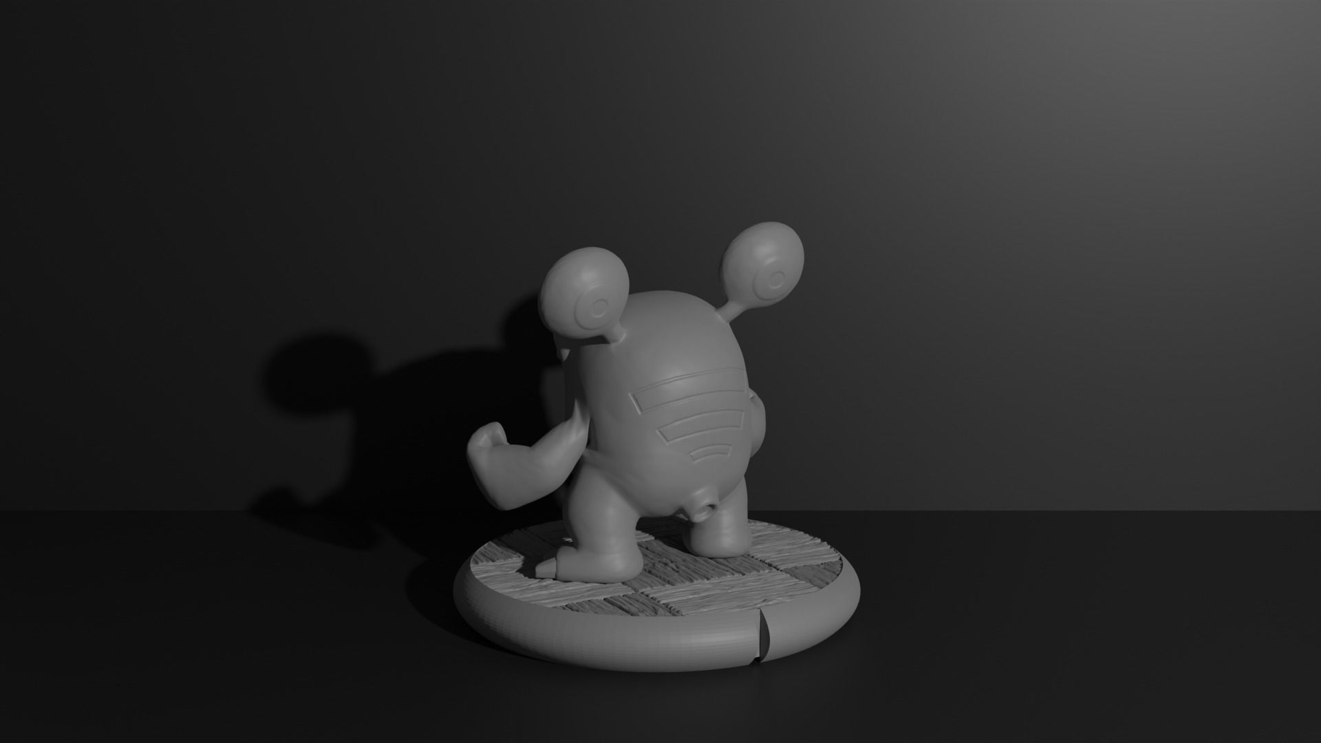 Whismur Loudred and Exploud 3D print model 3D print model_20