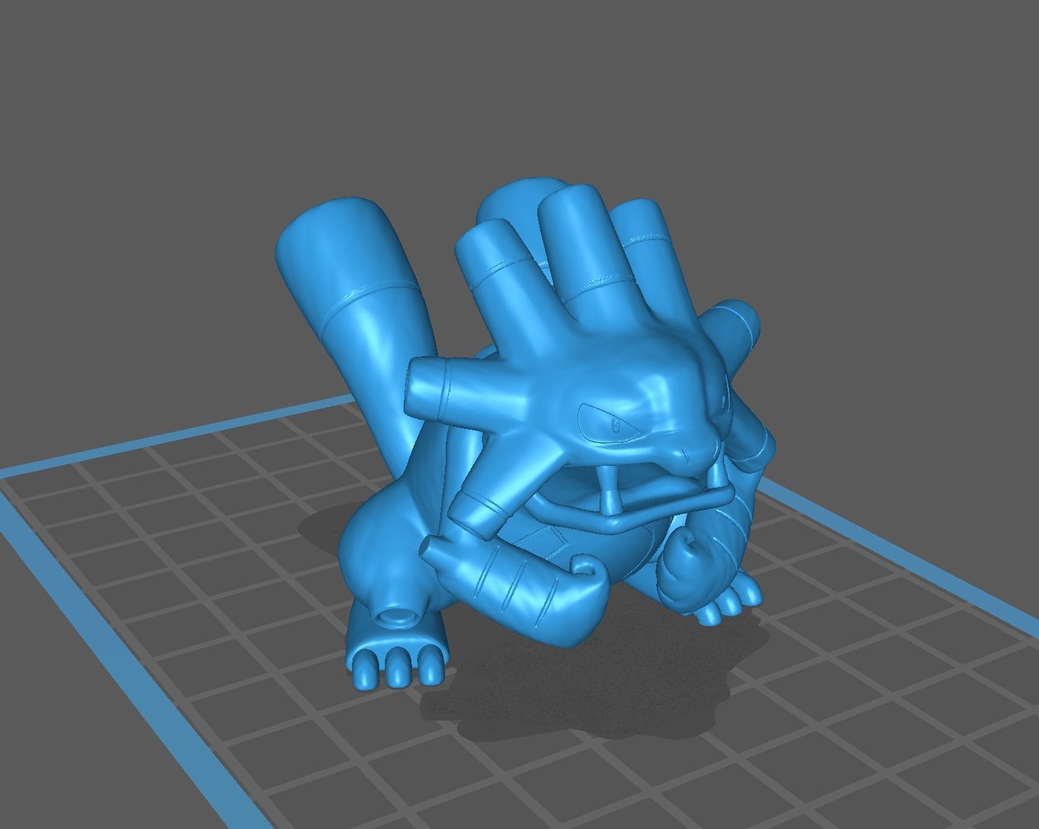 Whismur Loudred and Exploud 3D print model 3D print model_37