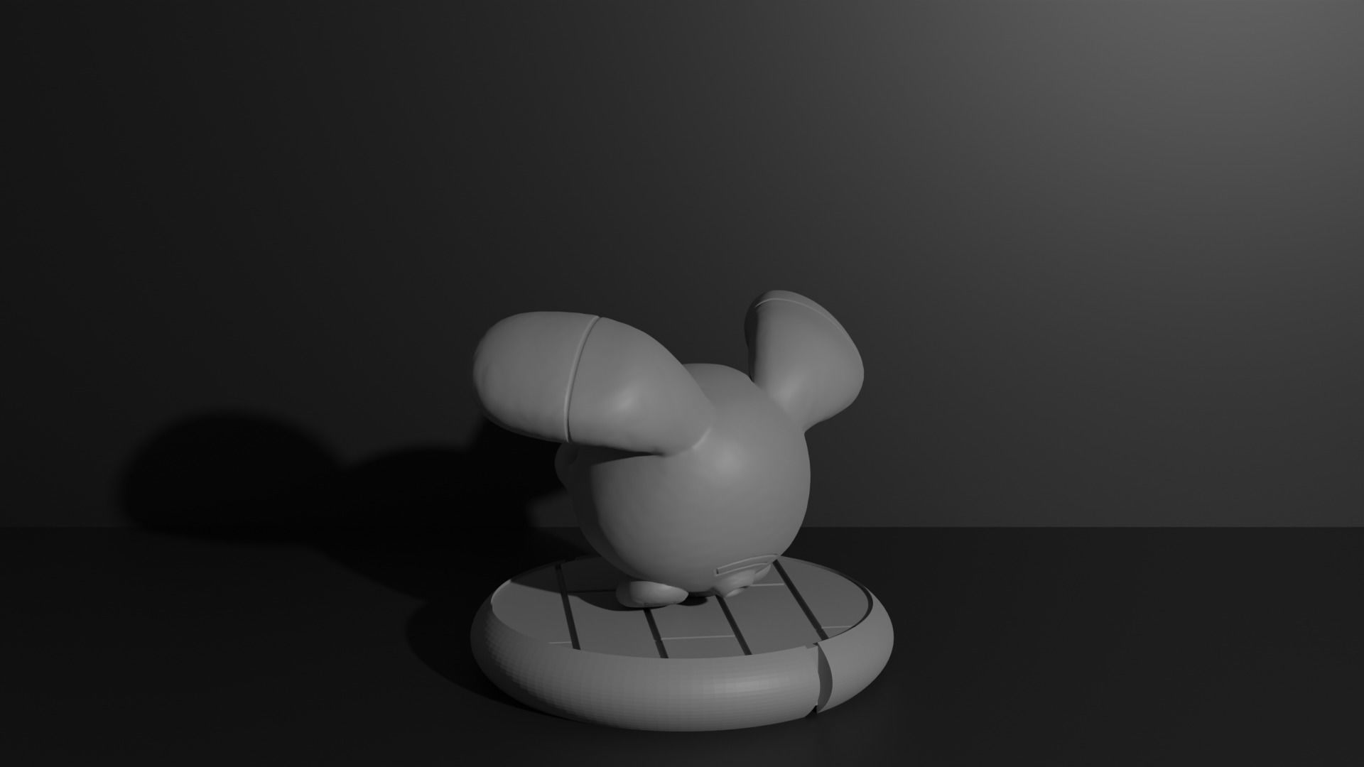 Whismur Loudred and Exploud 3D print model 3D print model_16