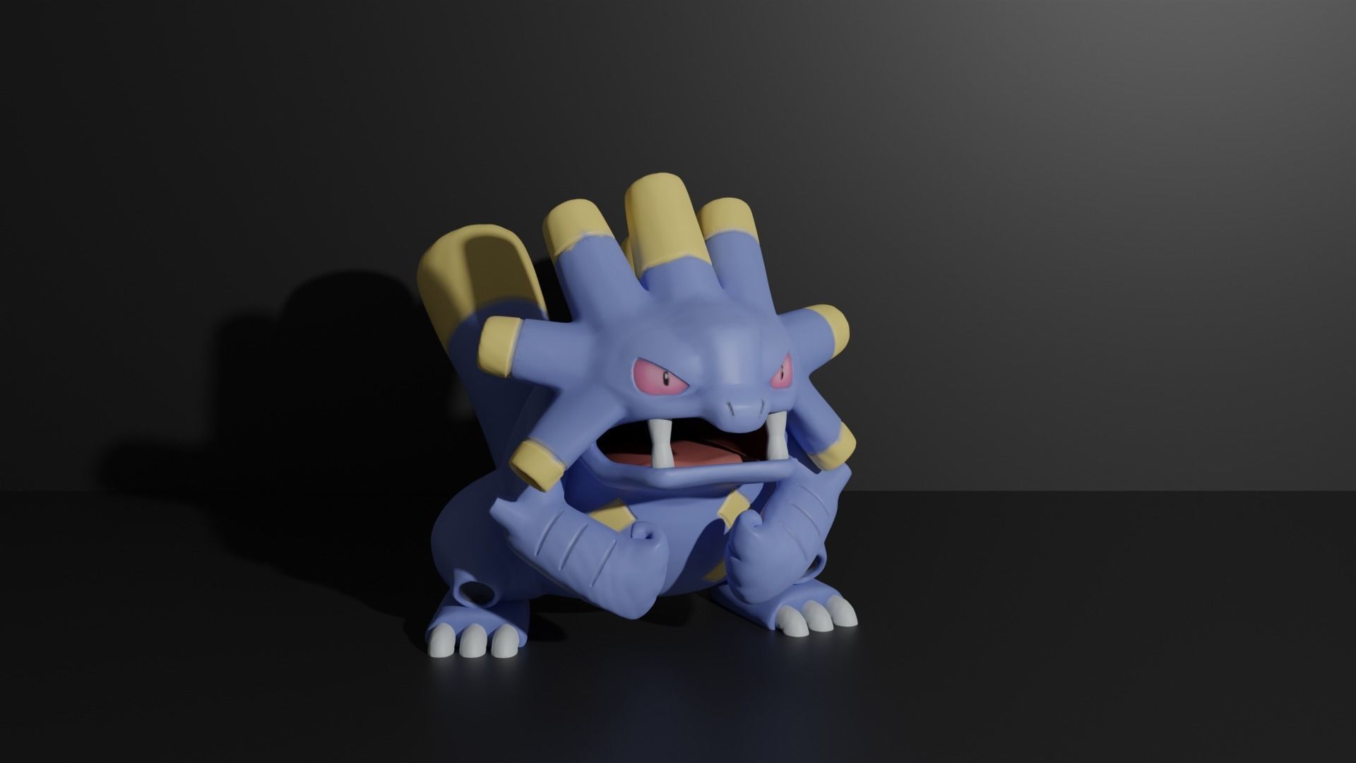 Whismur Loudred and Exploud 3D print model 3D print model_10