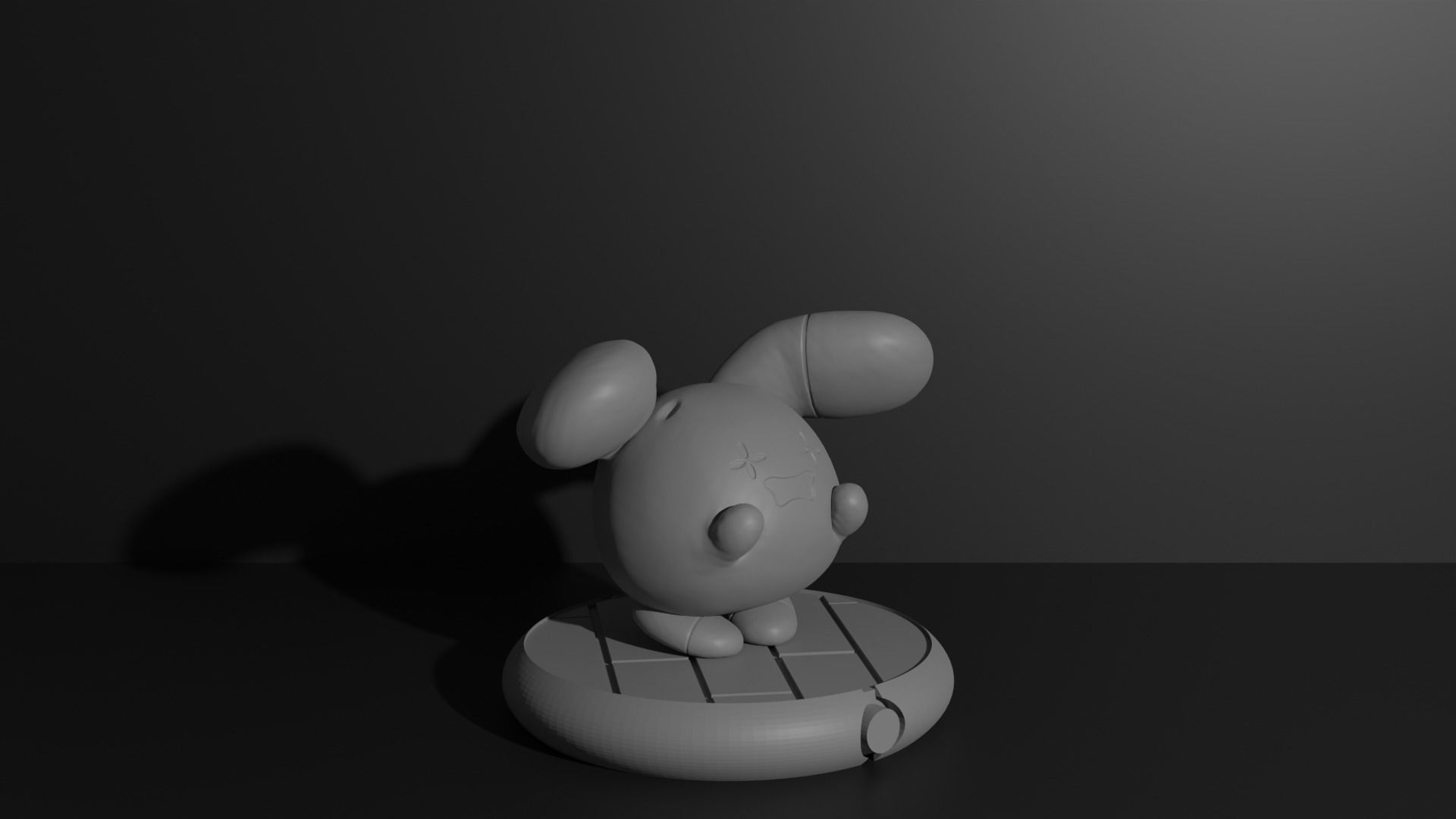 Whismur Loudred and Exploud 3D print model 3D print model_14
