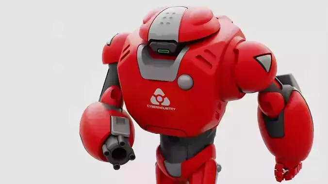 BATTLE DROID XZERON RIGGED