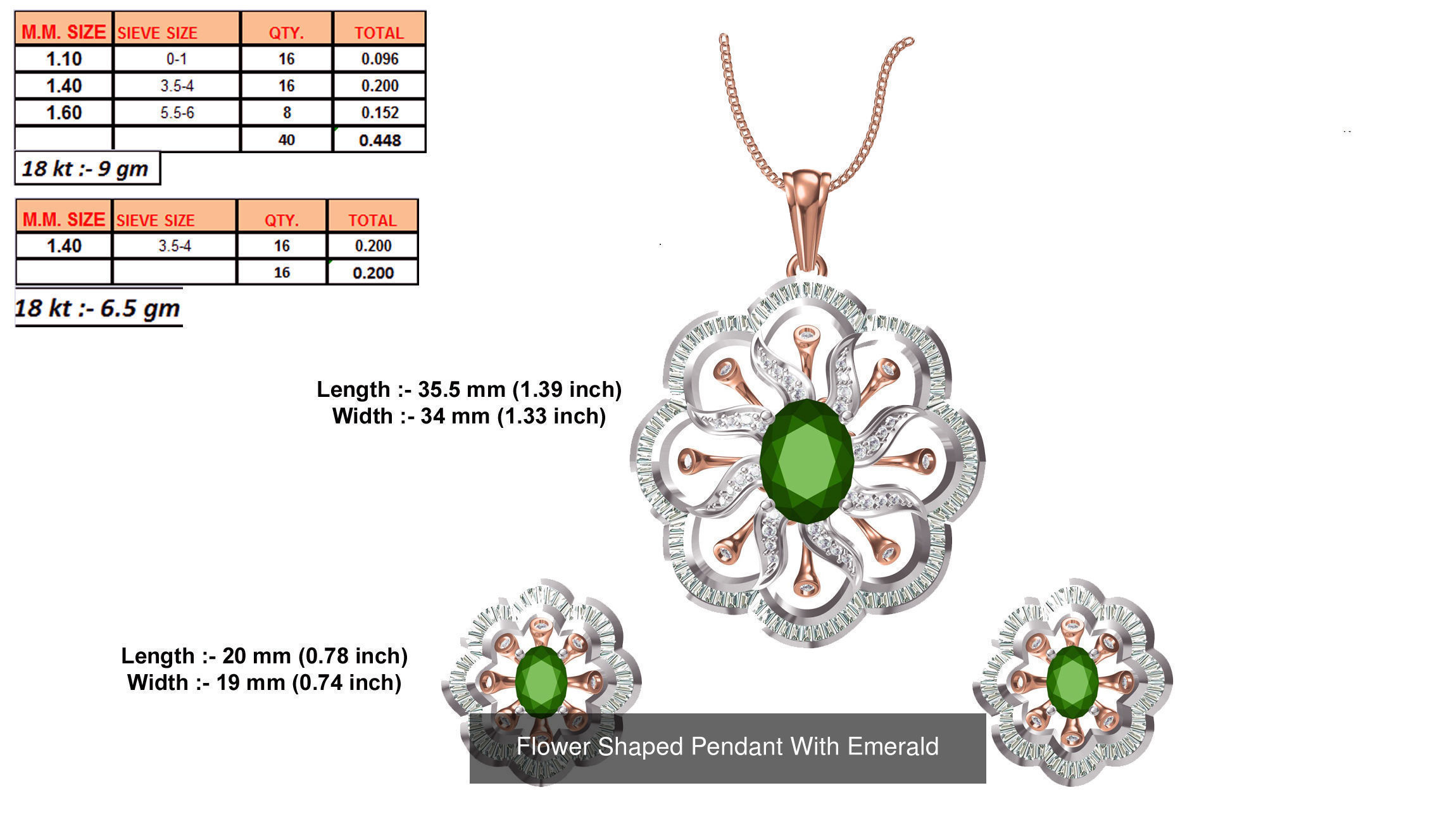 JEWELCAD 334 PENDANT SET FILES 3D Model Collection_141