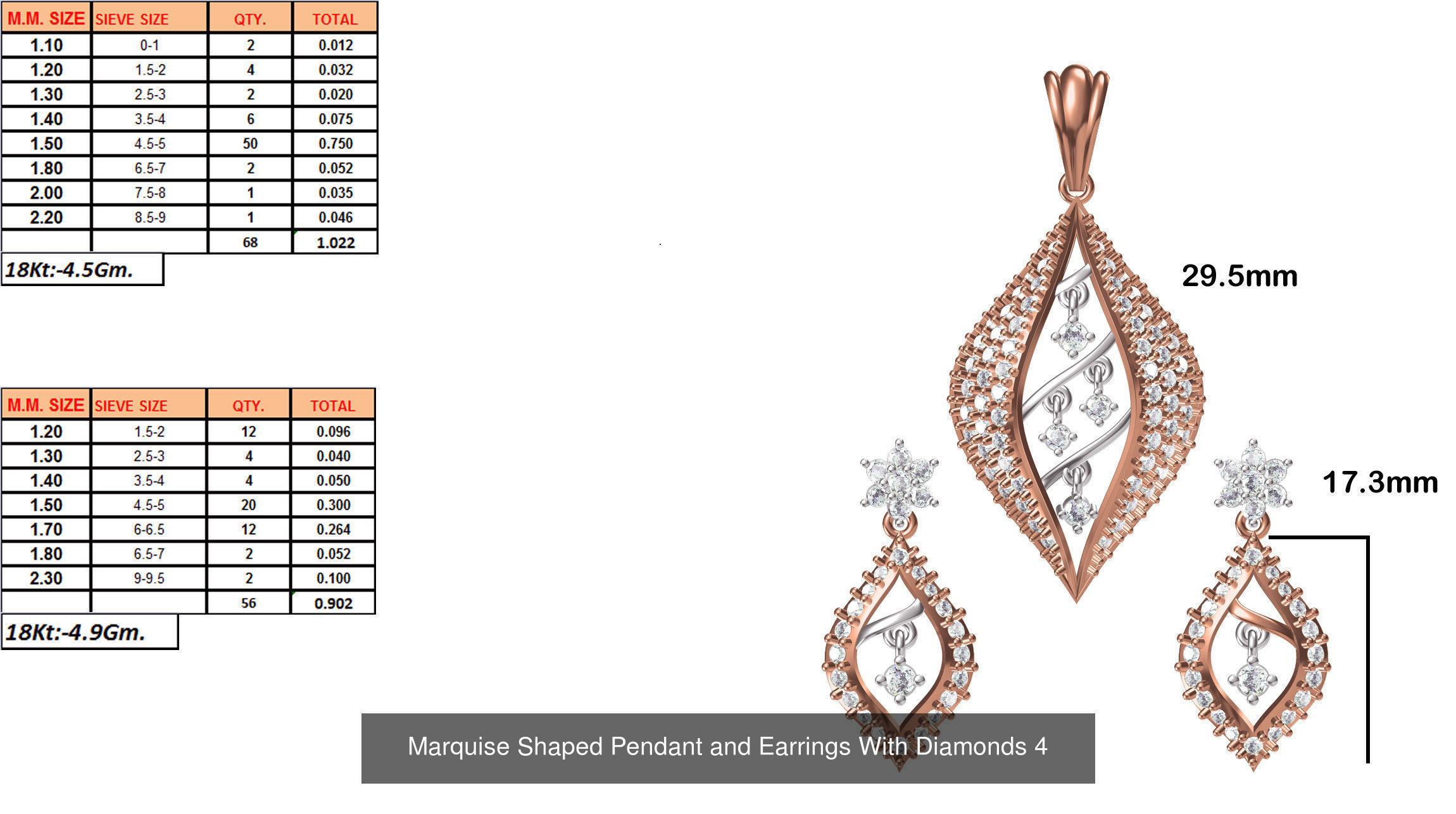 JEWELCAD 334 PENDANT SET FILES 3D Model Collection_123