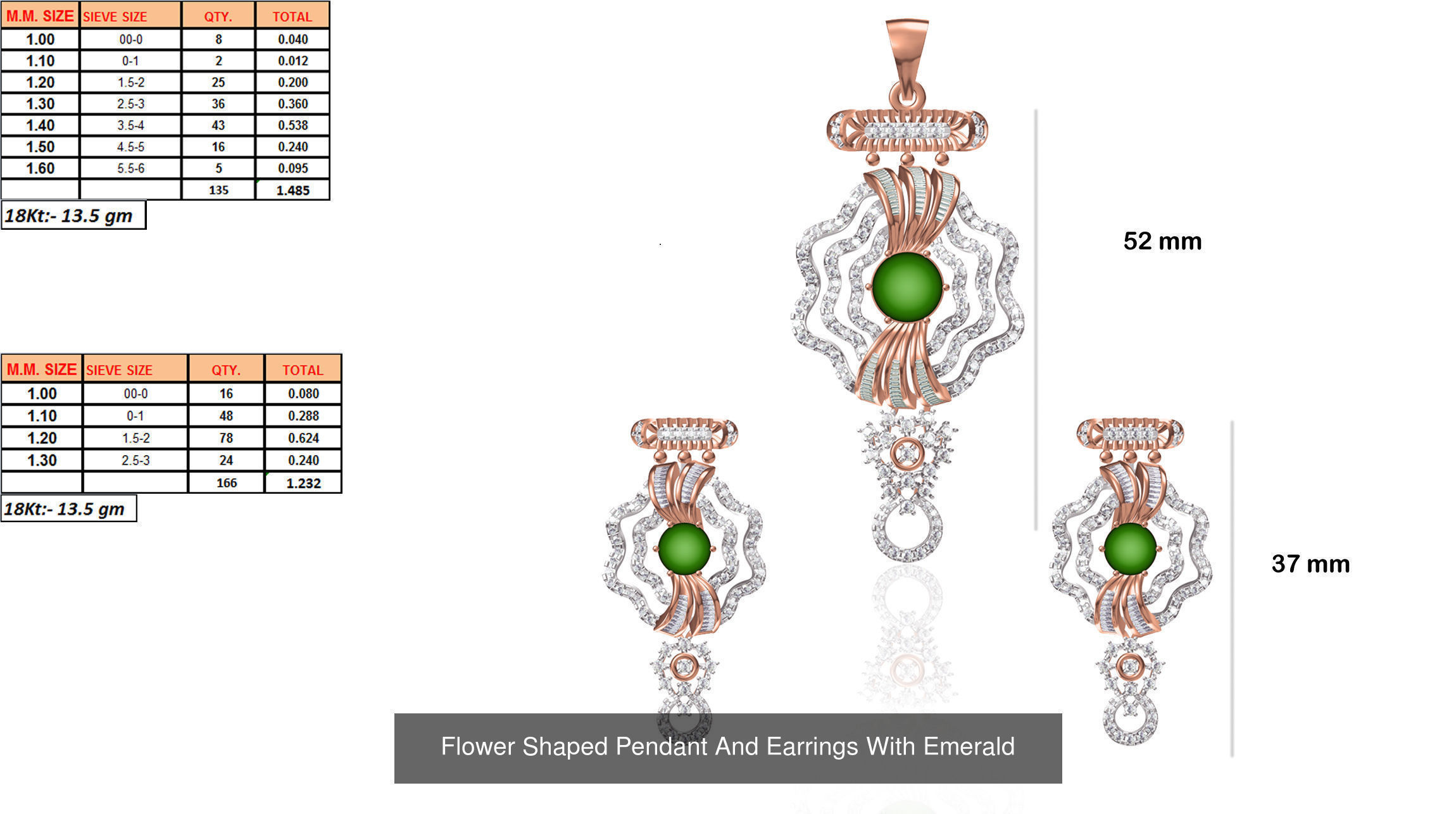 JEWELCAD 334 PENDANT SET FILES 3D Model Collection_81