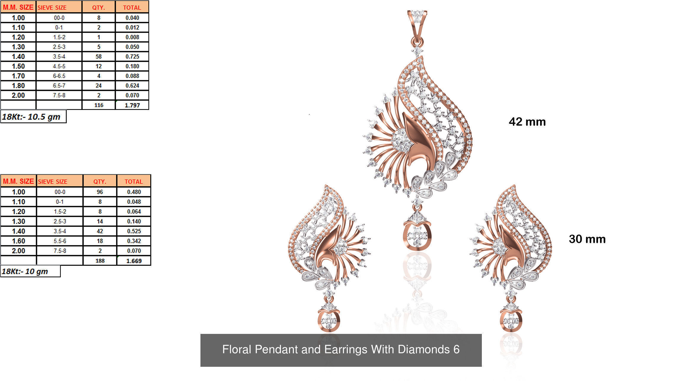 JEWELCAD 334 PENDANT SET FILES 3D Model Collection_120