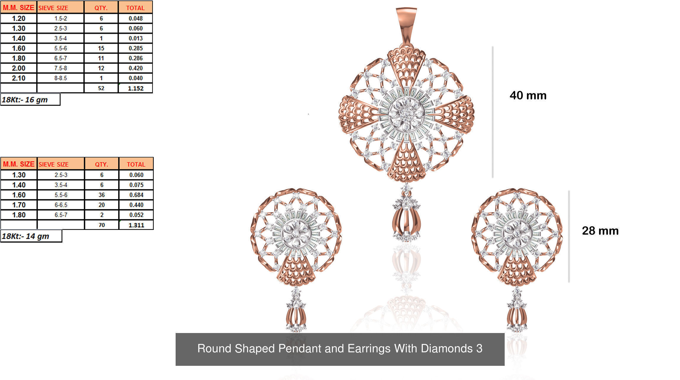 JEWELCAD 334 PENDANT SET FILES 3D Model Collection_87