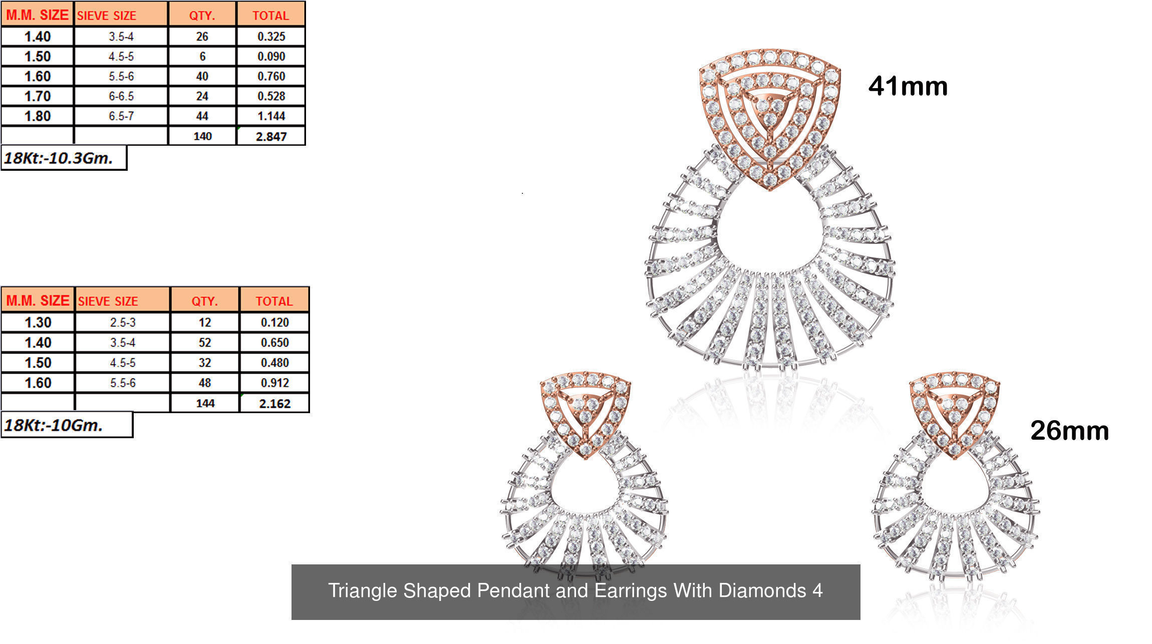 JEWELCAD 334 PENDANT SET FILES 3D Model Collection_160