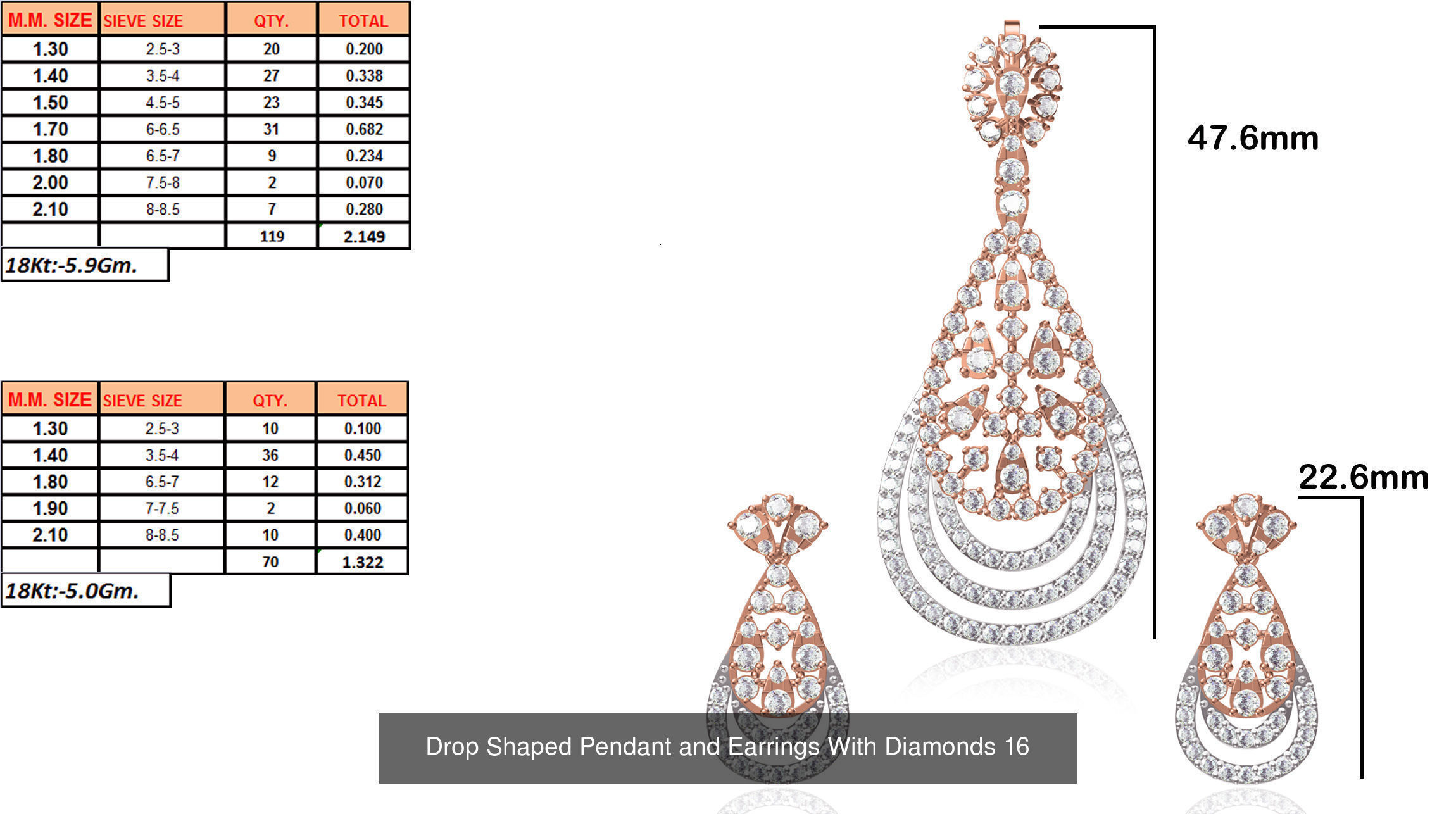 JEWELCAD 334 PENDANT SET FILES 3D Model Collection_129