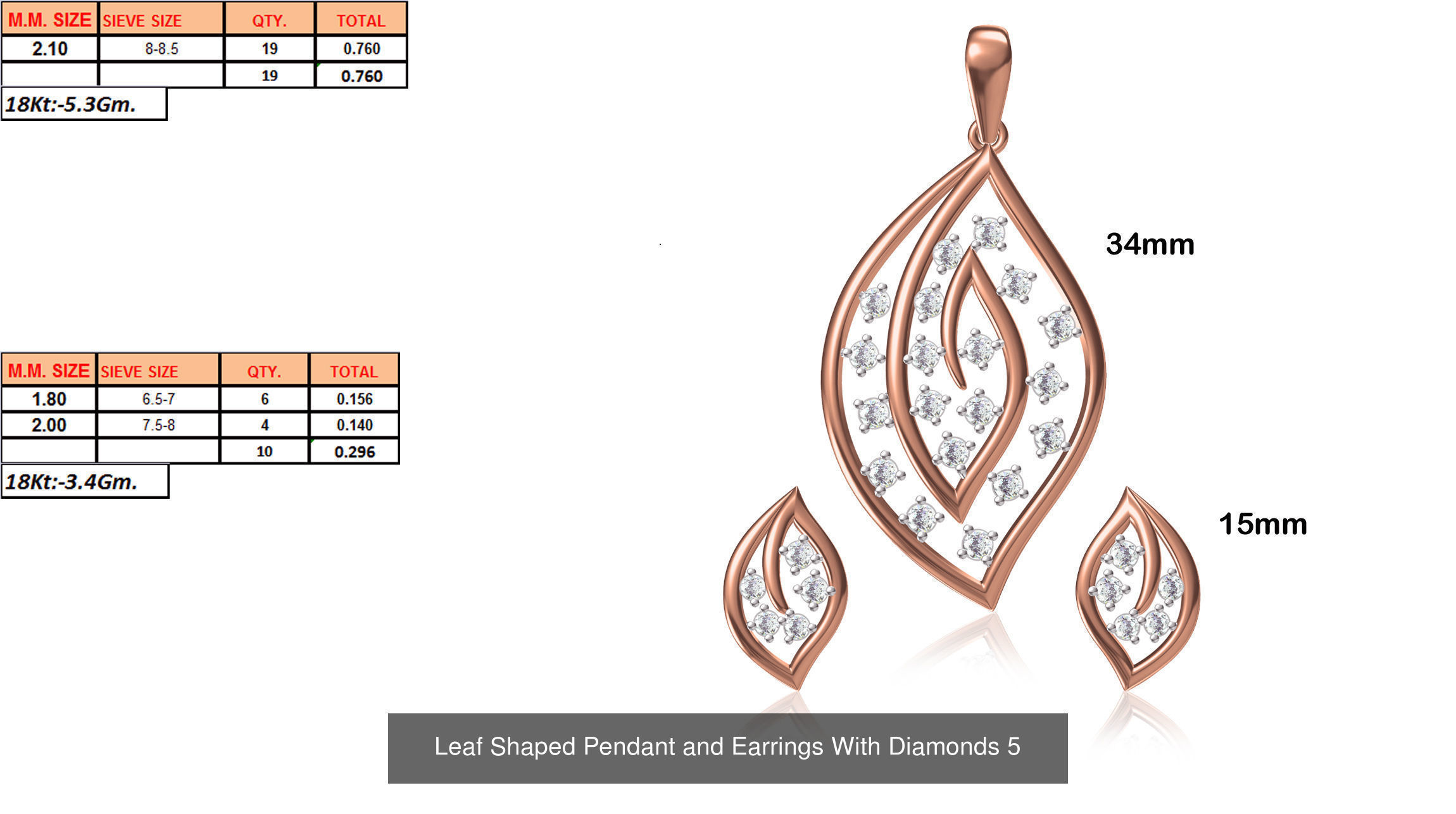 JEWELCAD 334 PENDANT SET FILES 3D Model Collection_161