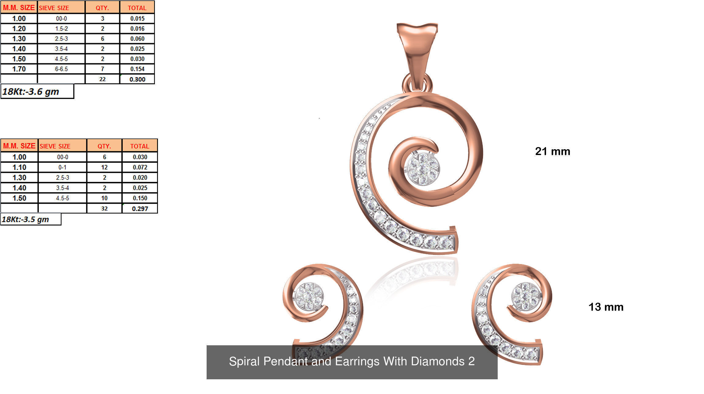 JEWELCAD 334 PENDANT SET FILES 3D Model Collection_111