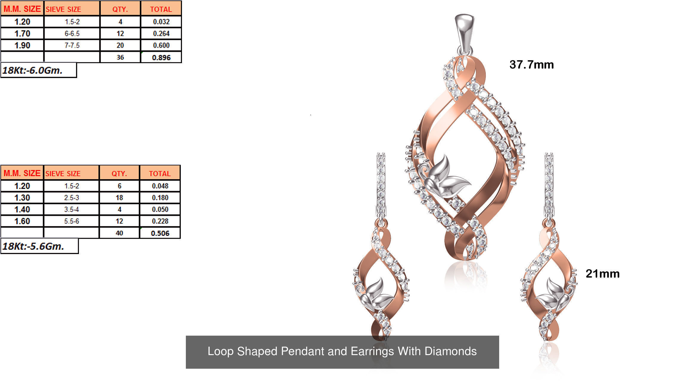 JEWELCAD 334 PENDANT SET FILES 3D Model Collection_119