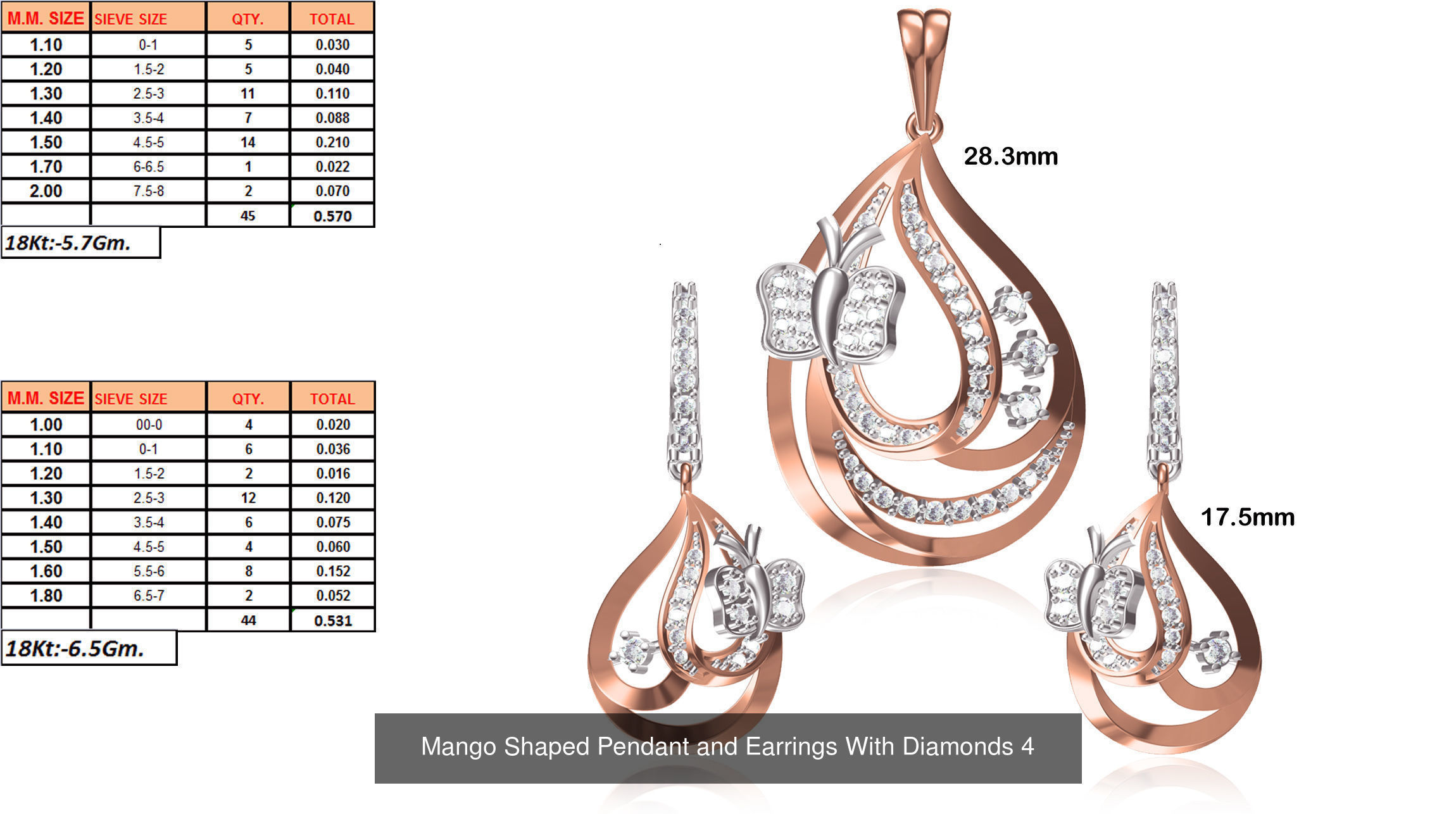 JEWELCAD 334 PENDANT SET FILES 3D Model Collection_115