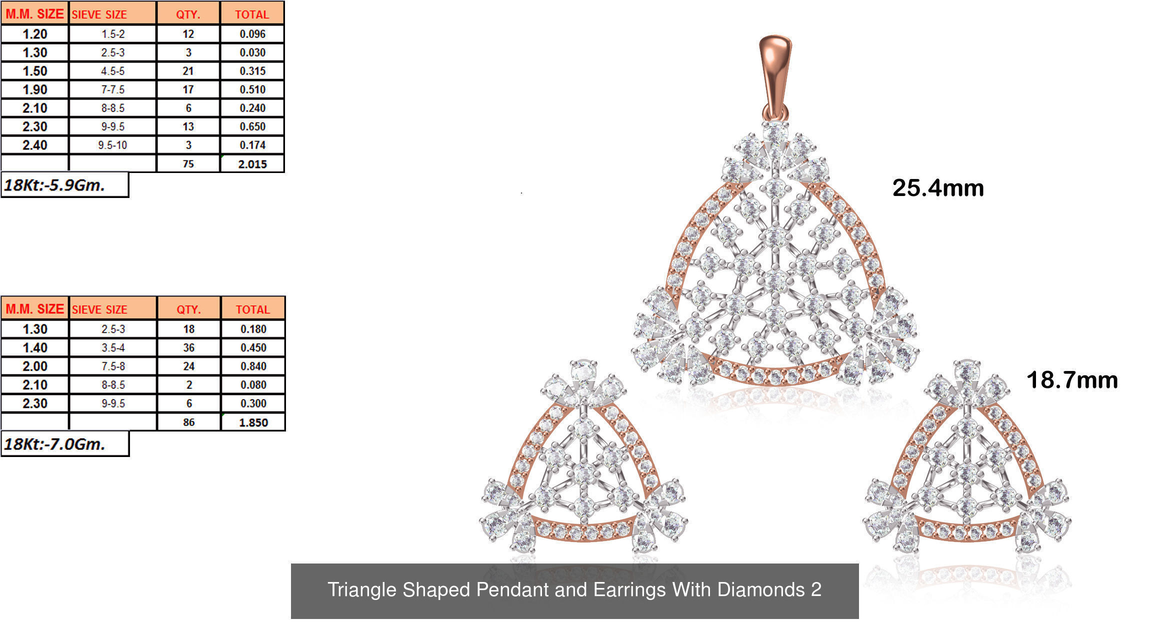 JEWELCAD 334 PENDANT SET FILES 3D Model Collection_135