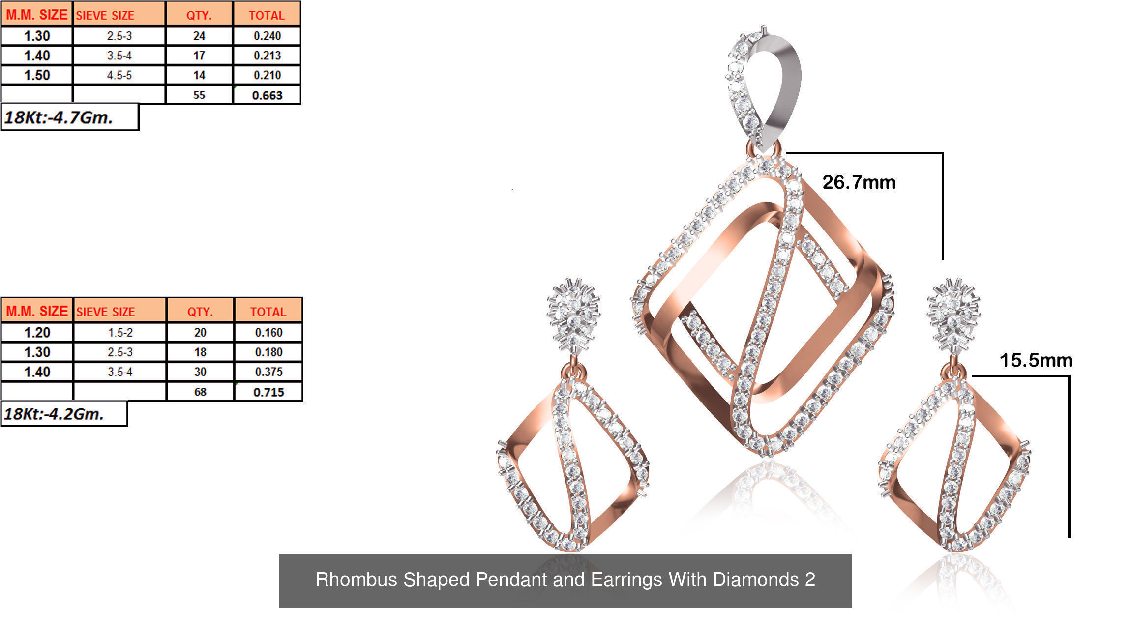 JEWELCAD 334 PENDANT SET FILES 3D Model Collection_86