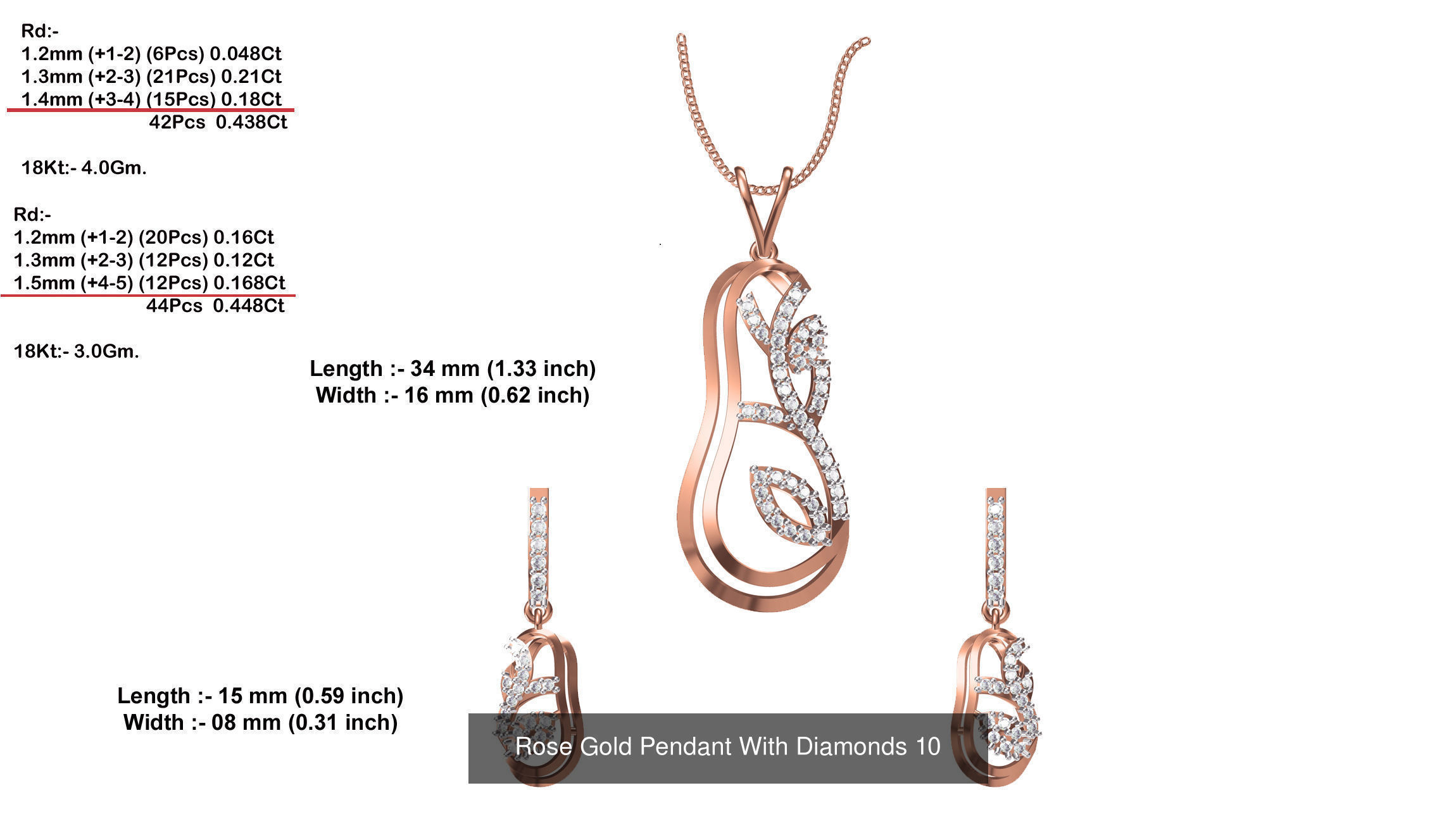 JEWELCAD 334 PENDANT SET FILES 3D Model Collection_82