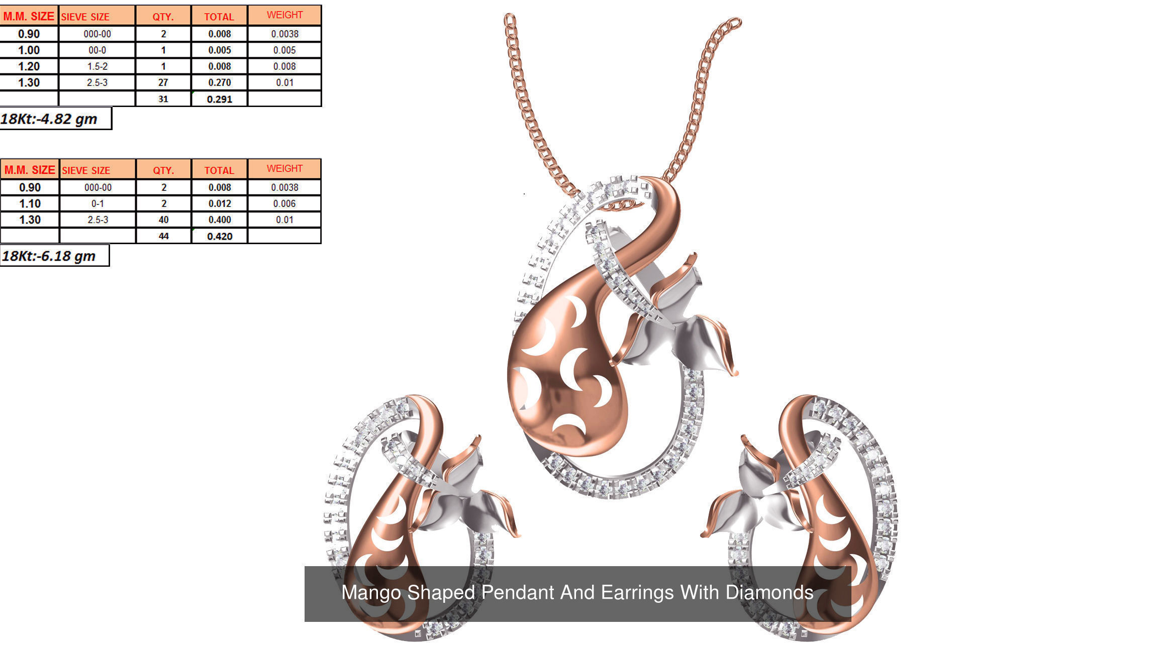 JEWELCAD 334 PENDANT SET FILES 3D Model Collection_66