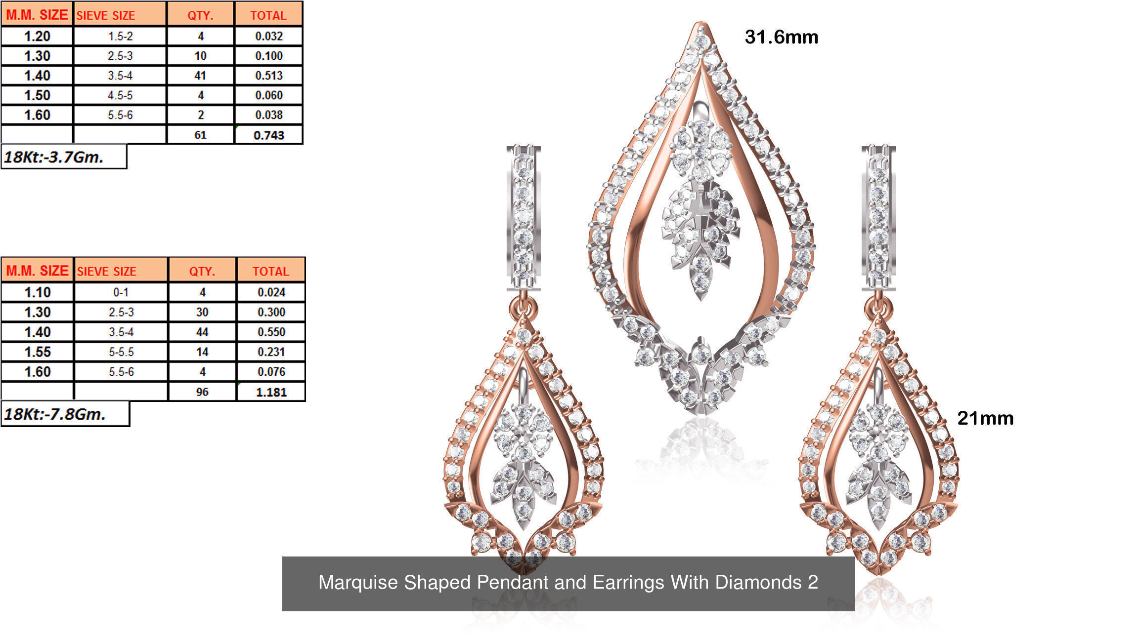 JEWELCAD 334 PENDANT SET FILES 3D Model Collection_92