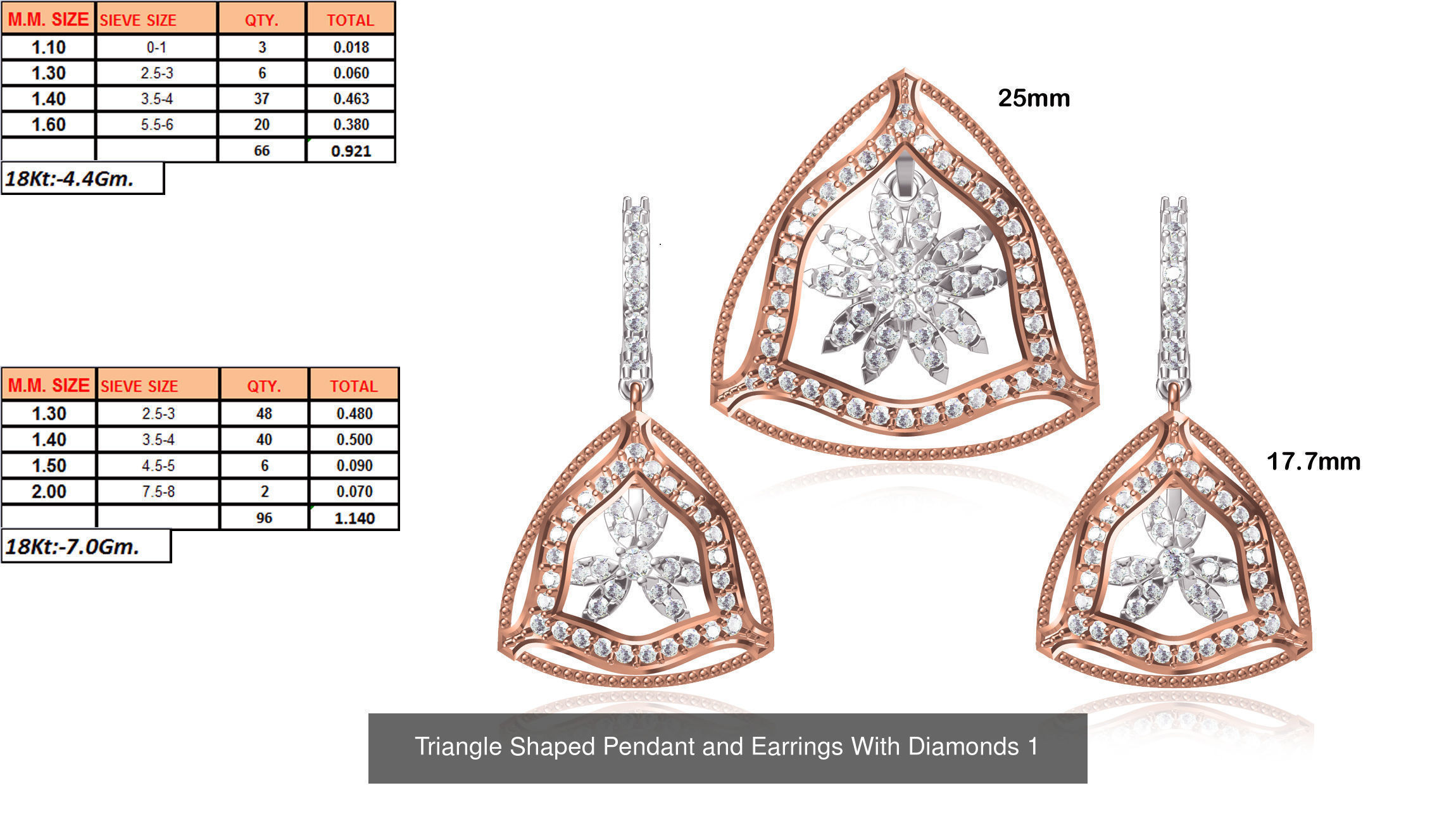 JEWELCAD 334 PENDANT SET FILES 3D Model Collection_105