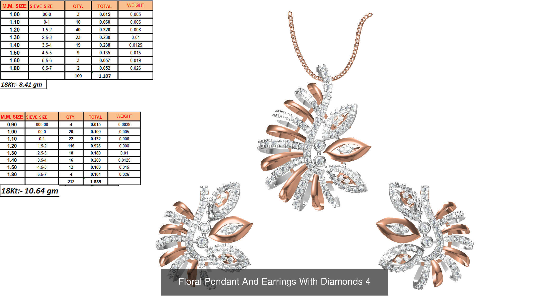 JEWELCAD 334 PENDANT SET FILES 3D Model Collection_63