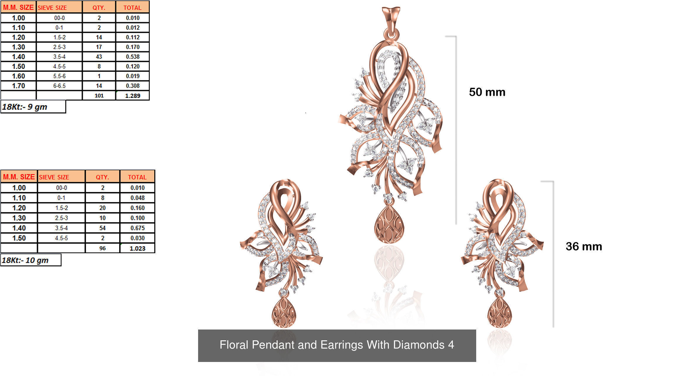 JEWELCAD 334 PENDANT SET FILES 3D Model Collection_90