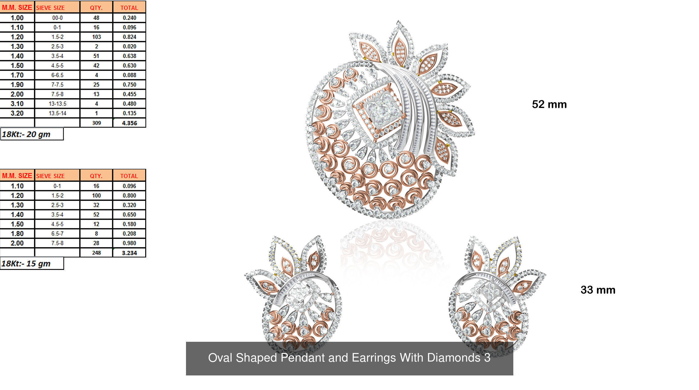 JEWELCAD 334 PENDANT SET FILES 3D Model Collection_152