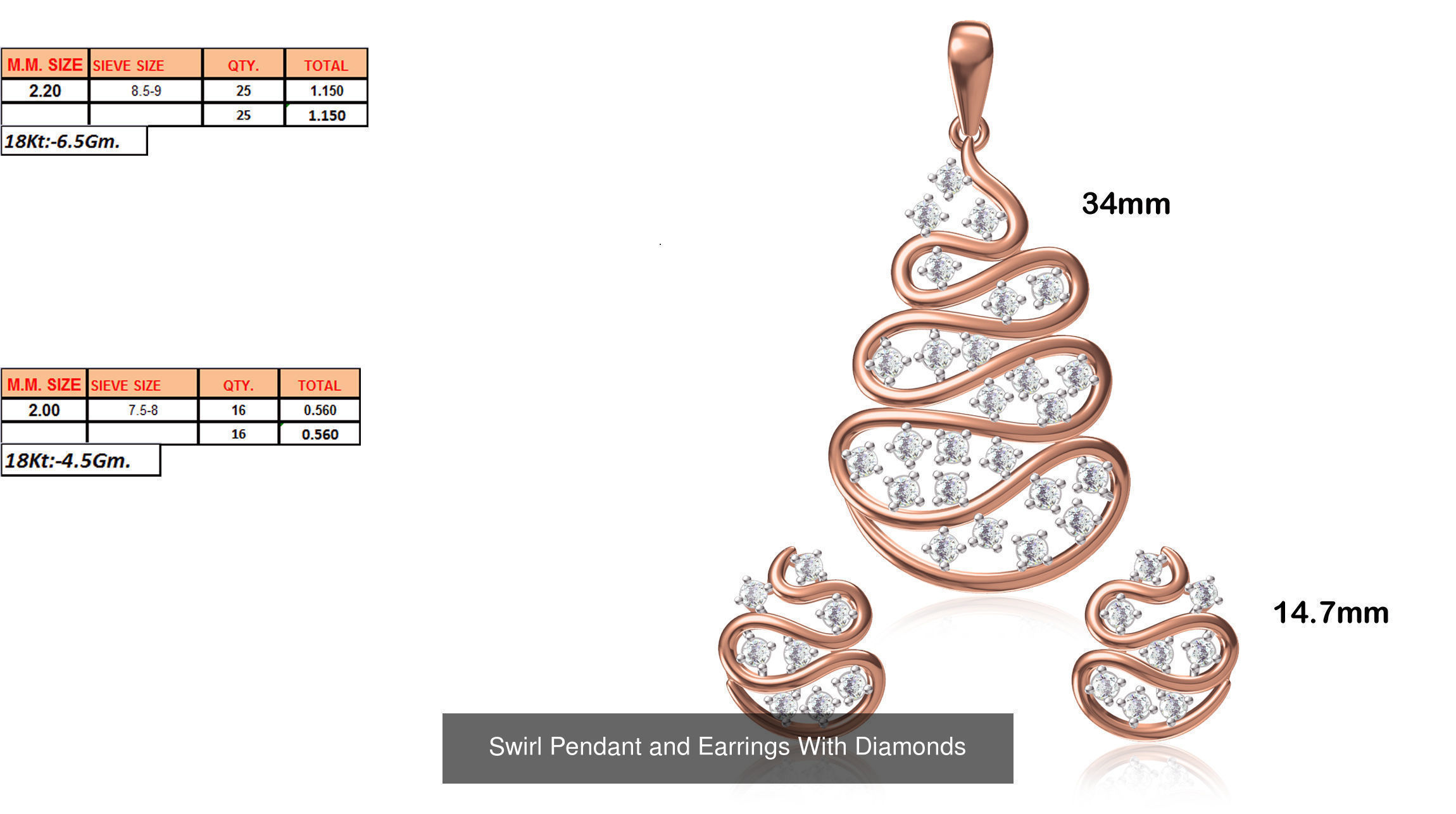 JEWELCAD 334 PENDANT SET FILES 3D Model Collection_159