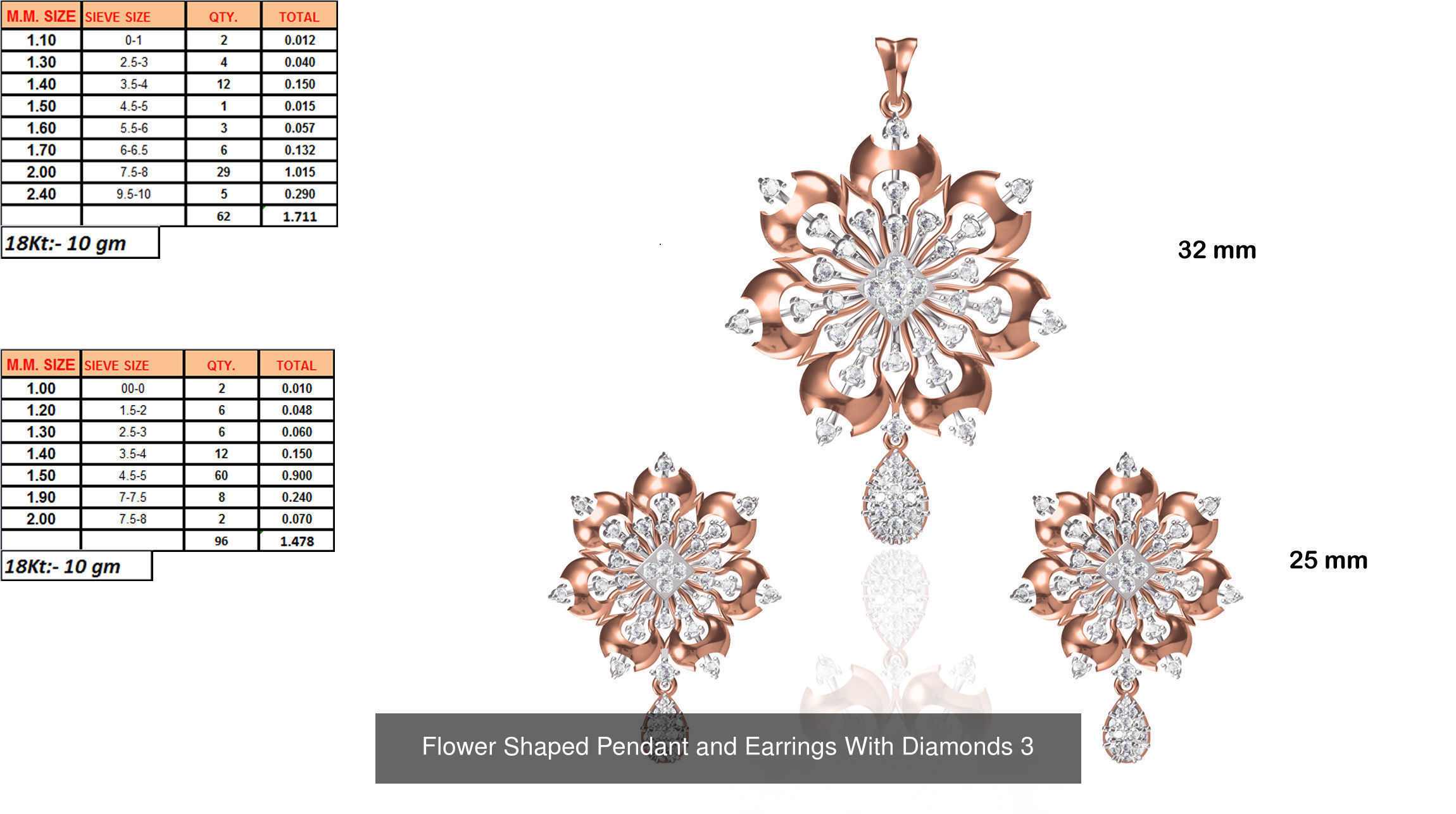 JEWELCAD 334 PENDANT SET FILES 3D Model Collection_124