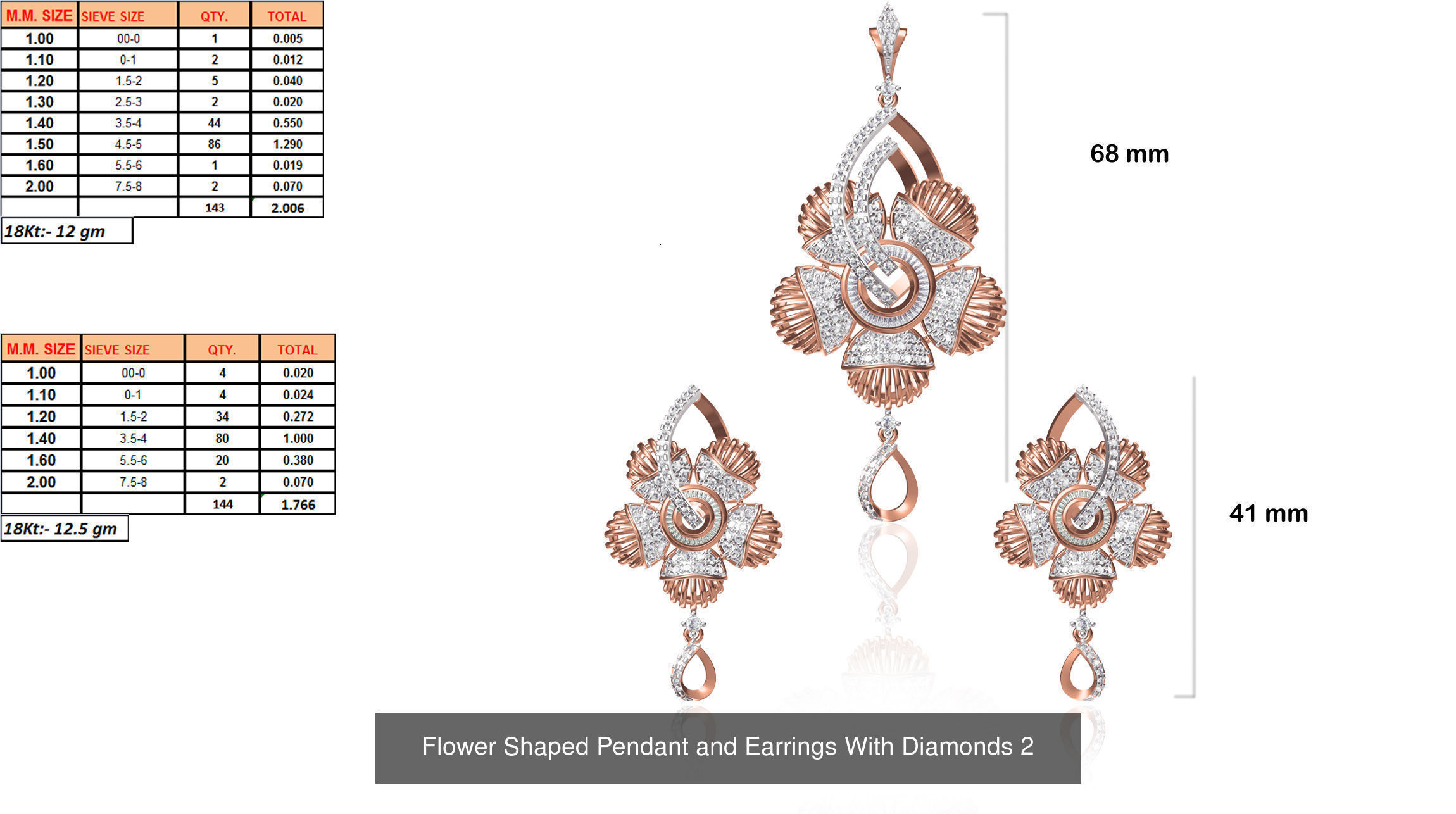 JEWELCAD 334 PENDANT SET FILES 3D Model Collection_93