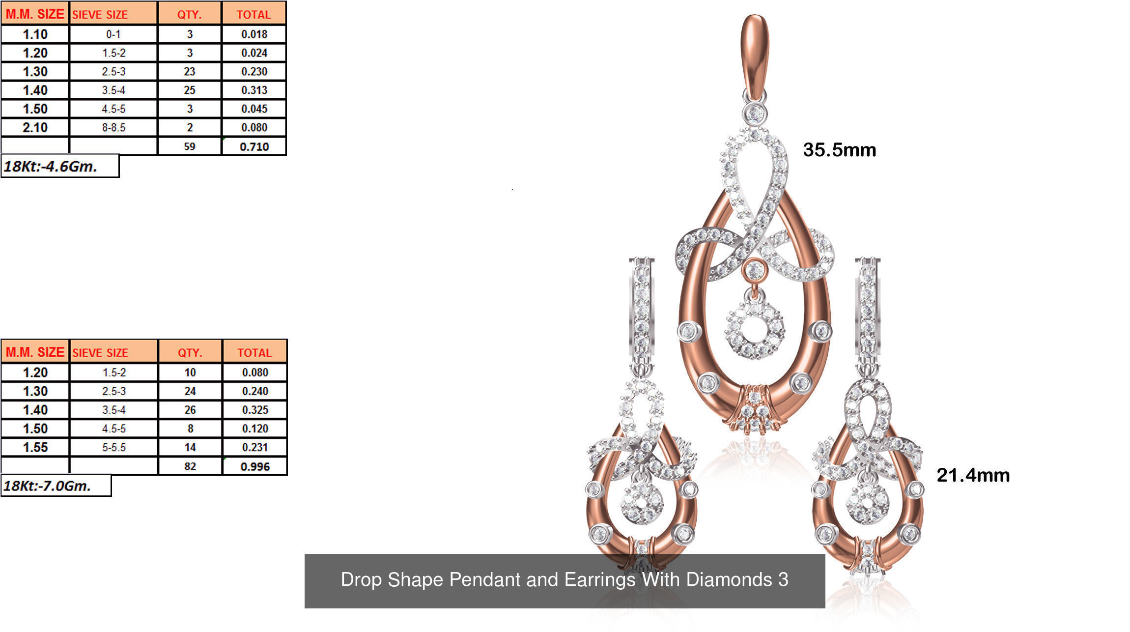 JEWELCAD 334 PENDANT SET FILES 3D Model Collection_116