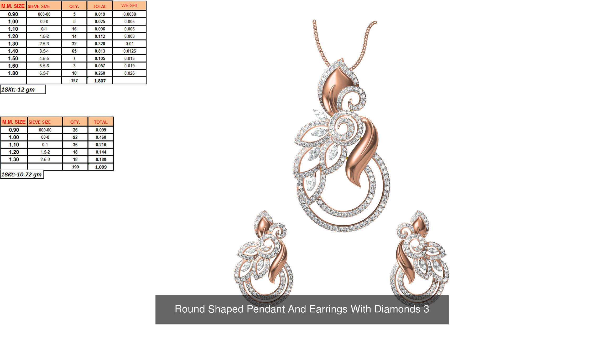 JEWELCAD 334 PENDANT SET FILES 3D Model Collection_71
