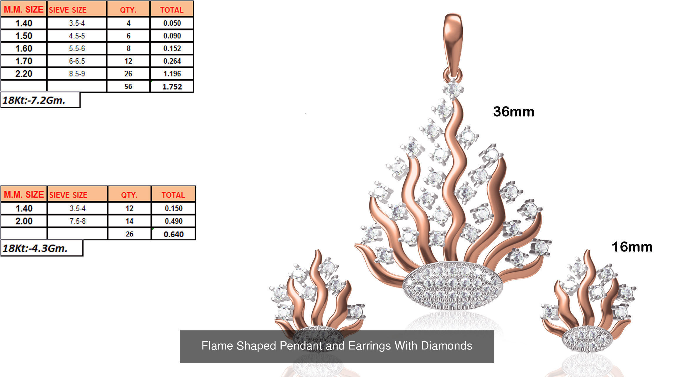 JEWELCAD 334 PENDANT SET FILES 3D Model Collection_155