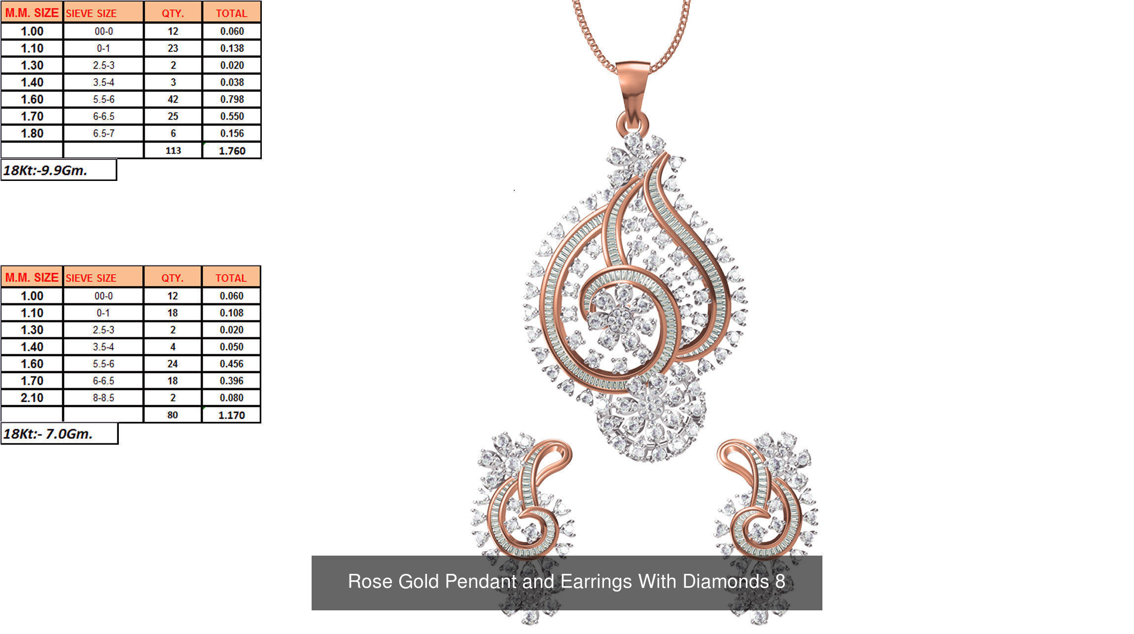 JEWELCAD 334 PENDANT SET FILES 3D Model Collection_166