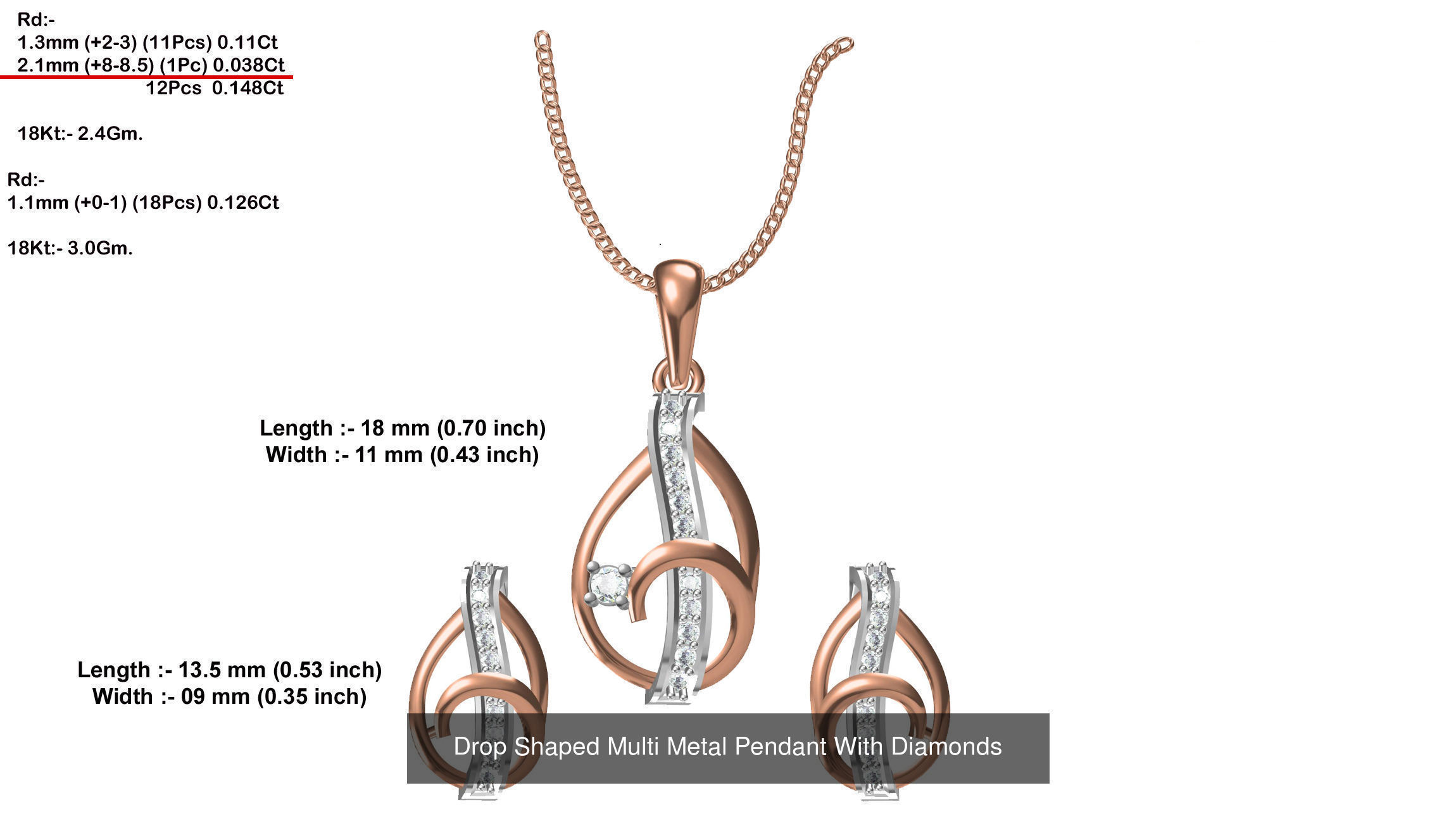 JEWELCAD 334 PENDANT SET FILES 3D Model Collection_100