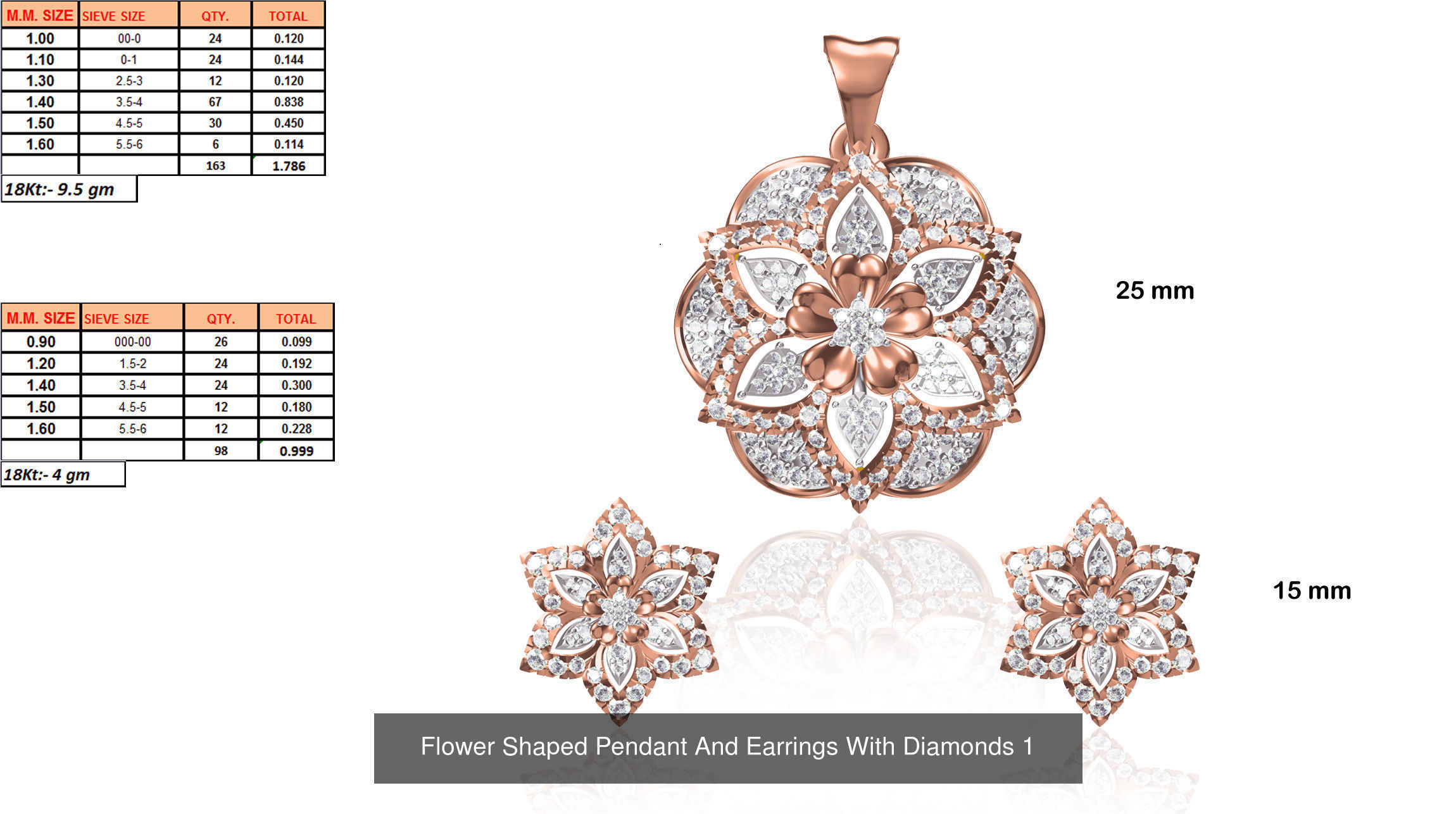 JEWELCAD 334 PENDANT SET FILES 3D Model Collection_78