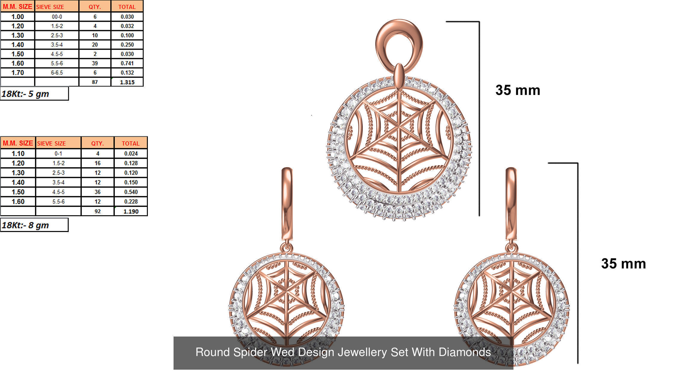 JEWELCAD 334 PENDANT SET FILES 3D Model Collection_117