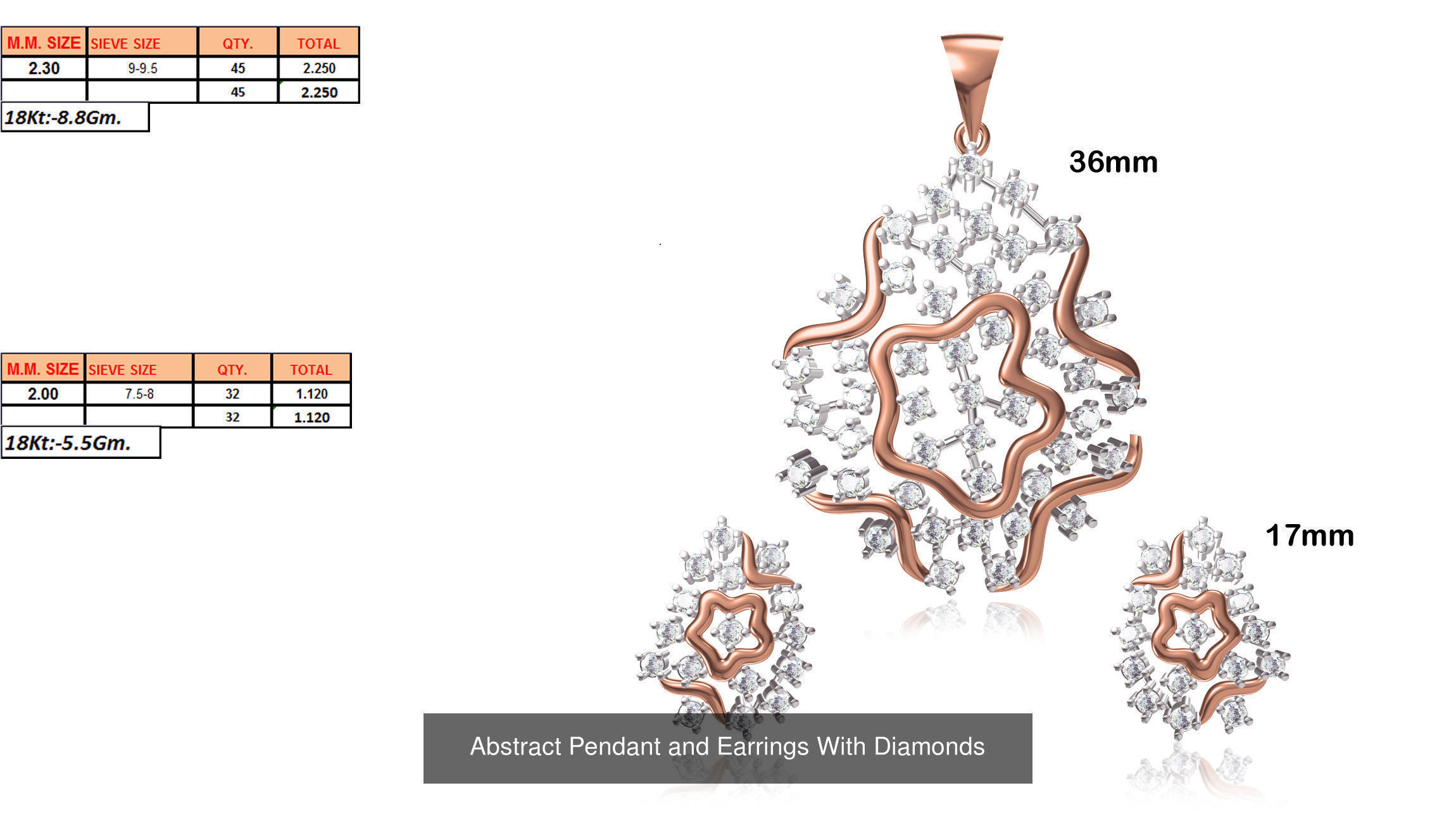 JEWELCAD 334 PENDANT SET FILES 3D Model Collection_151