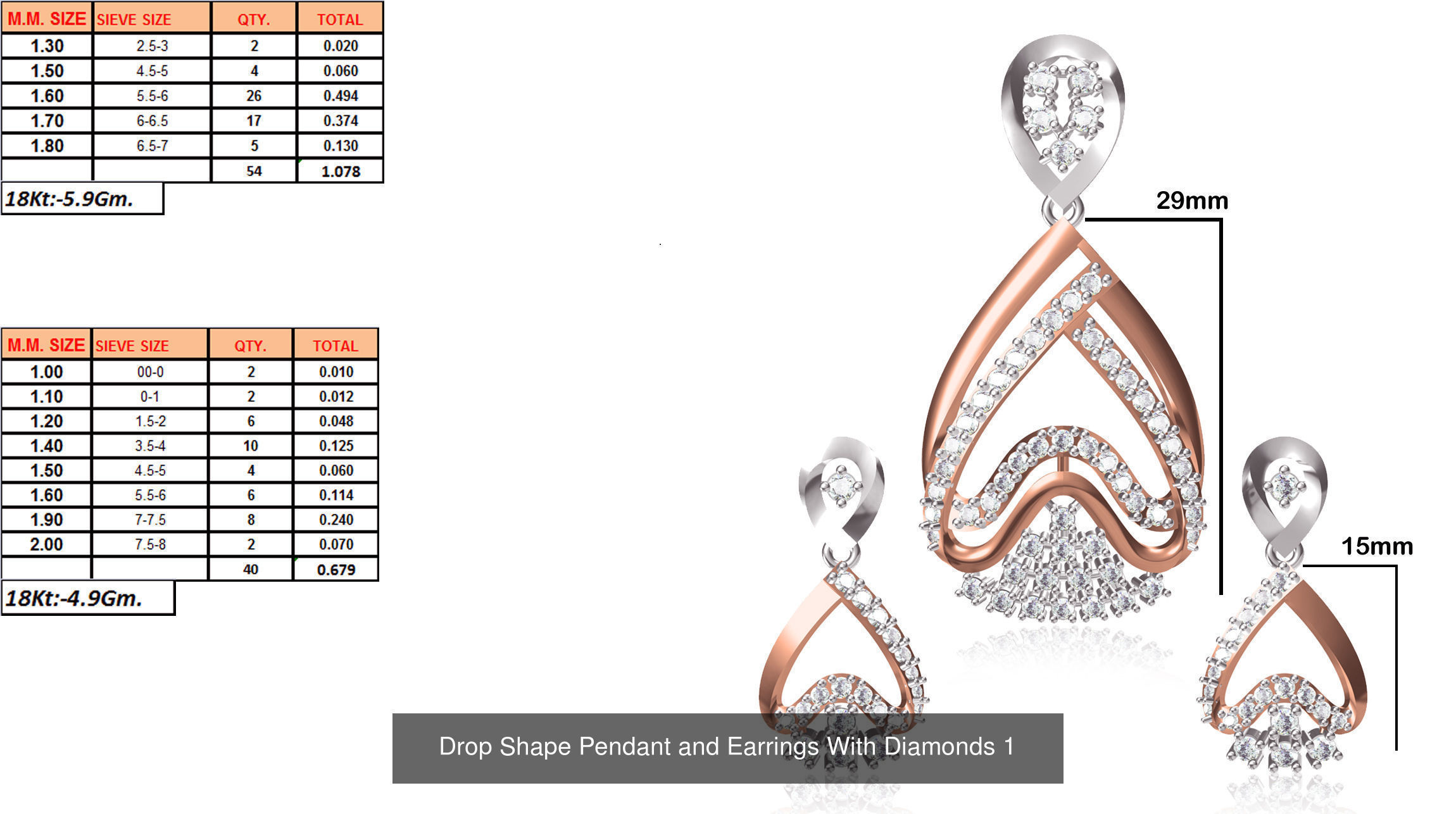 JEWELCAD 334 PENDANT SET FILES 3D Model Collection_102