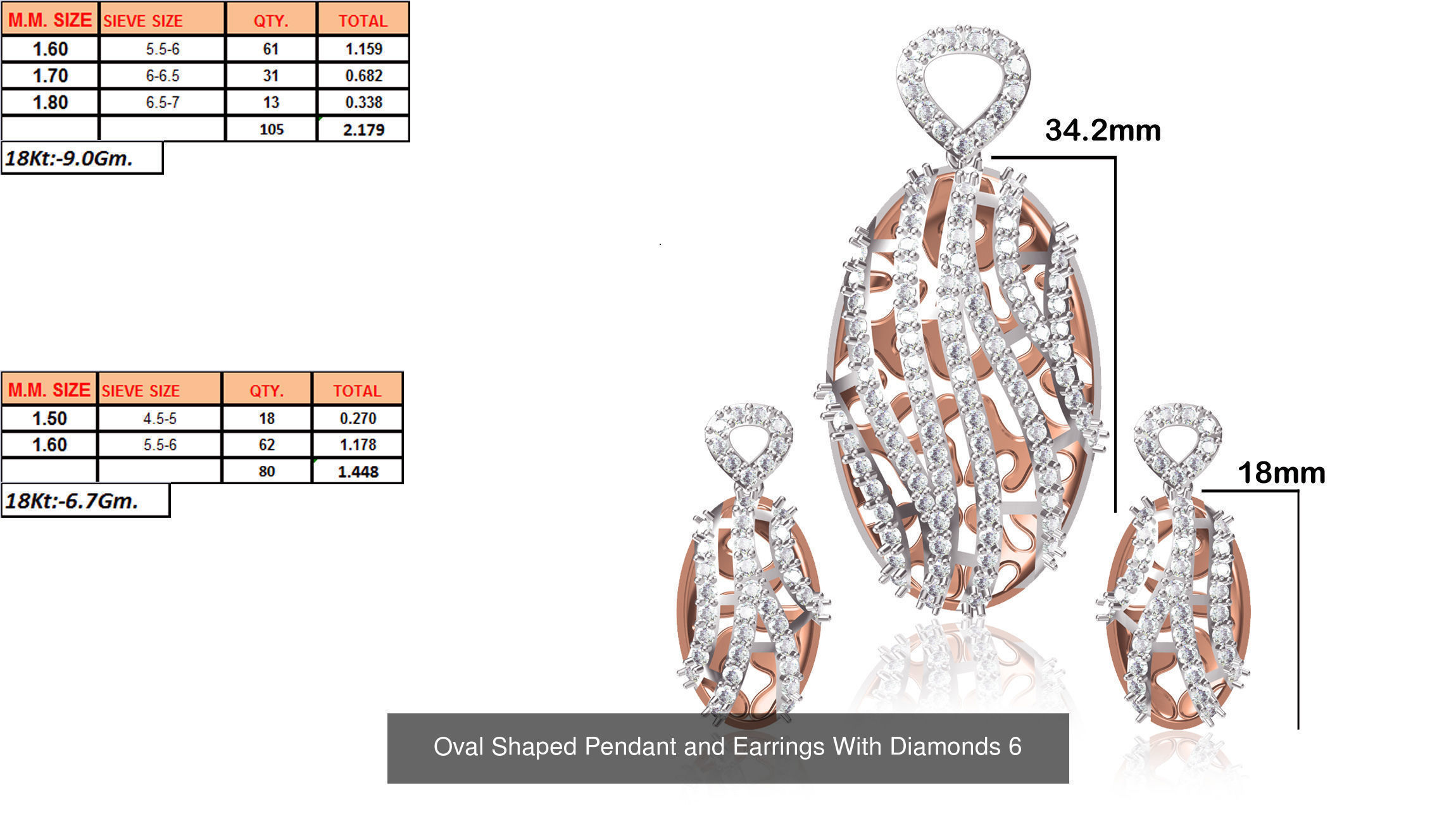 JEWELCAD 334 PENDANT SET FILES 3D Model Collection_147