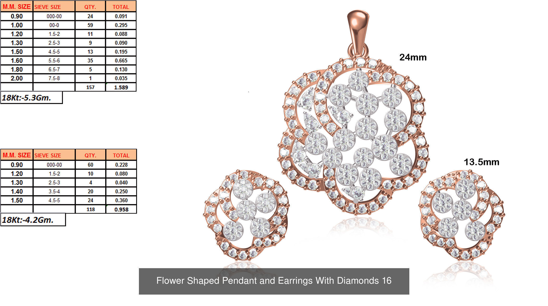 JEWELCAD 334 PENDANT SET FILES 3D Model Collection_143