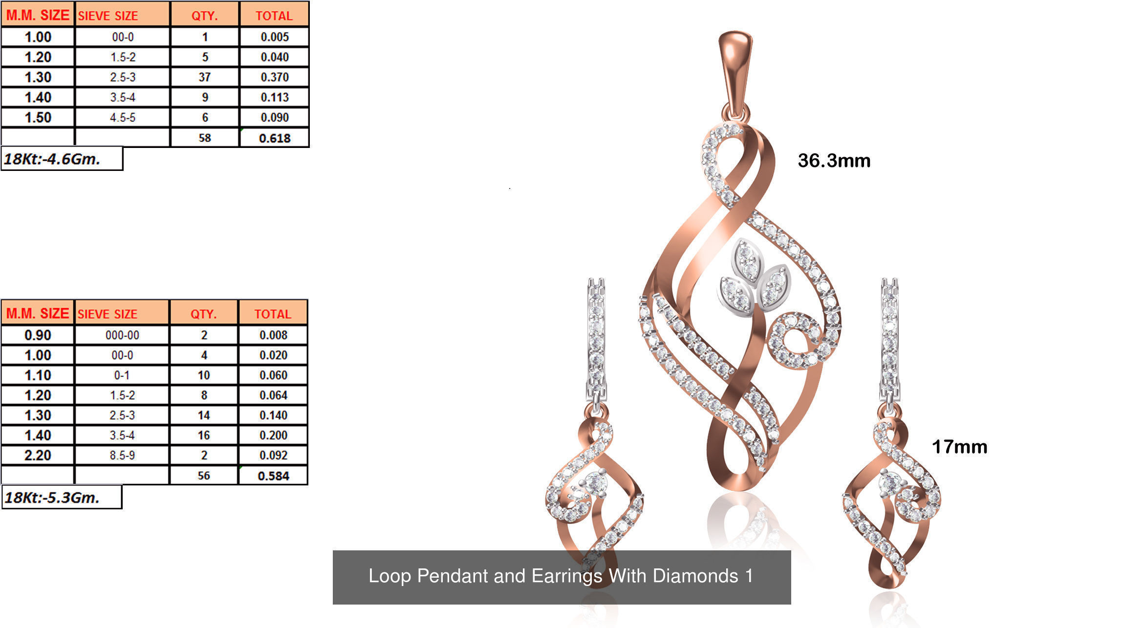 JEWELCAD 334 PENDANT SET FILES 3D Model Collection_104