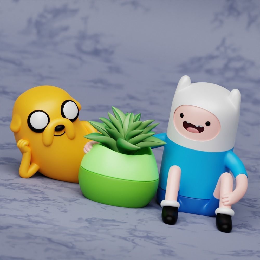 Jake the Dog Miniature 2 models 3D print model_8