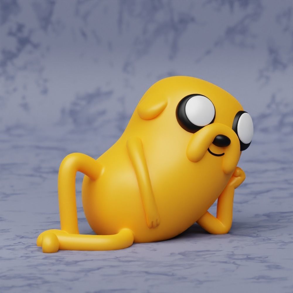 Jake the Dog Miniature 2 models 3D print model_4