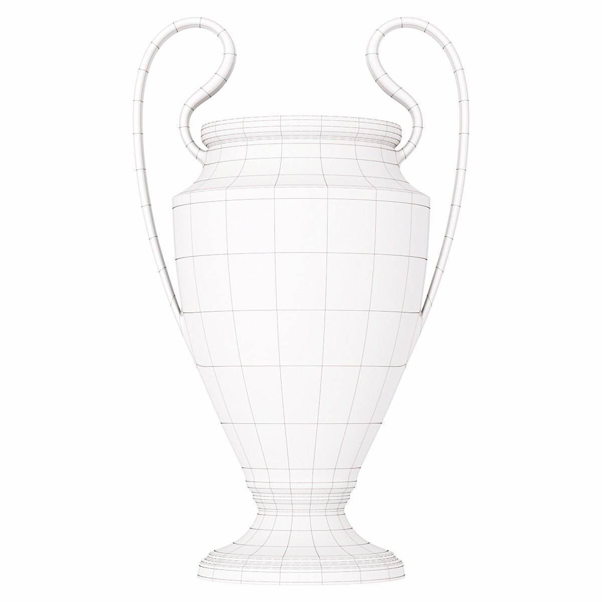 Champions League Cup 3D model CGTrader