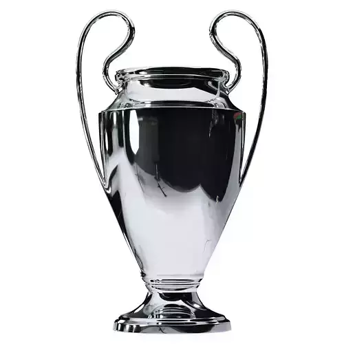 Champions League Cup 3D model
