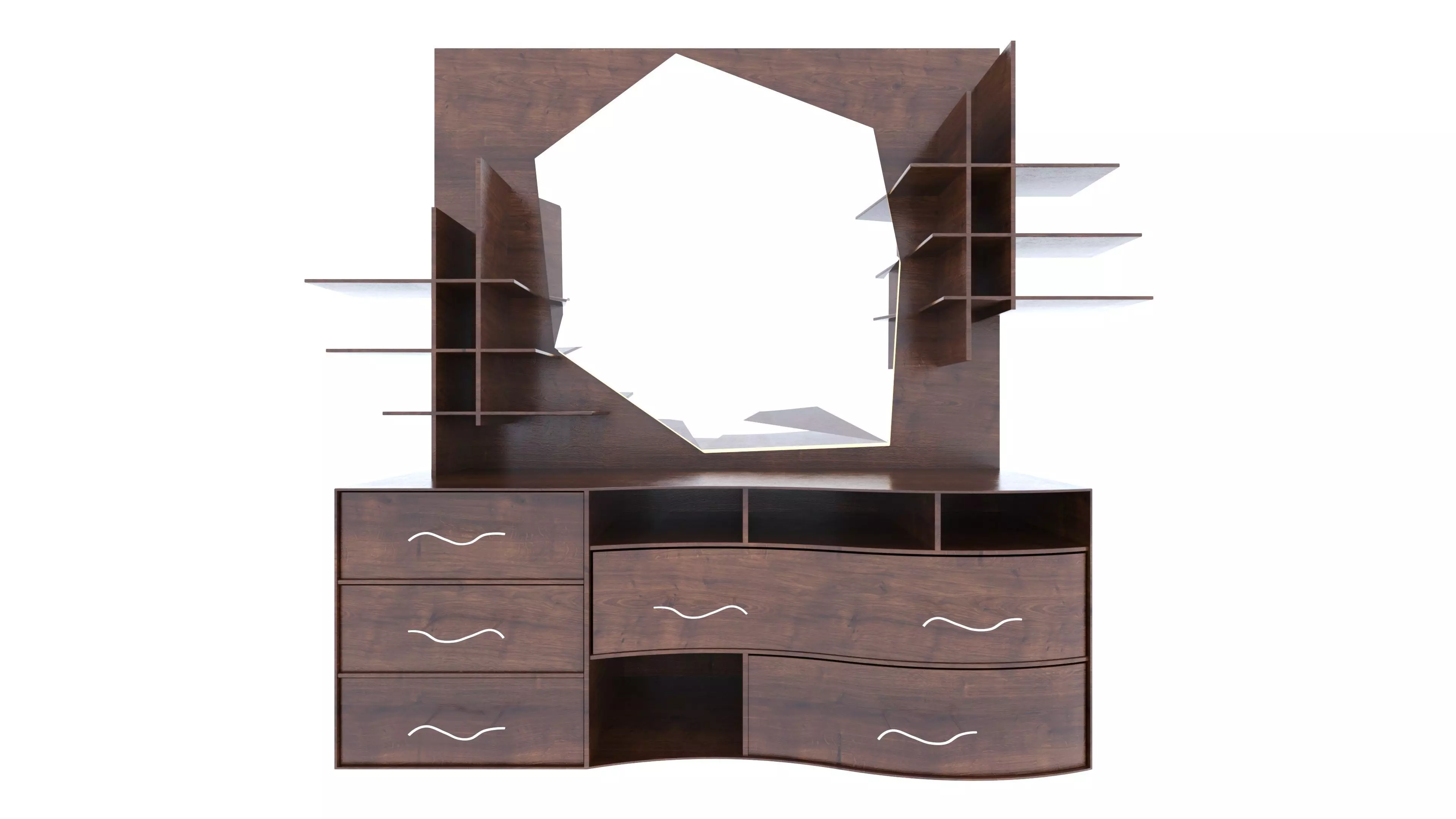 Dress Table 3D model_0