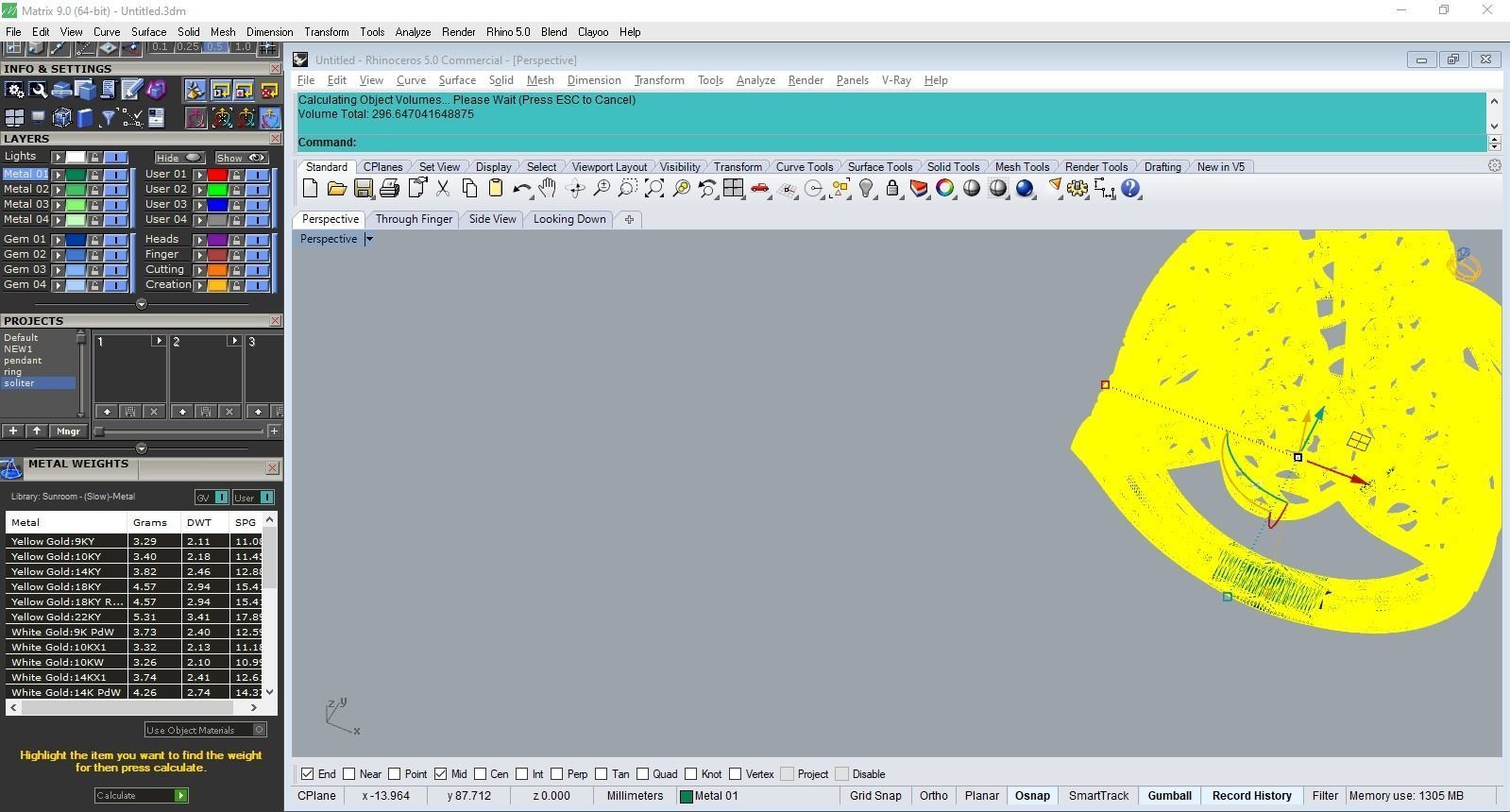 Carving ring 3D print model_1
