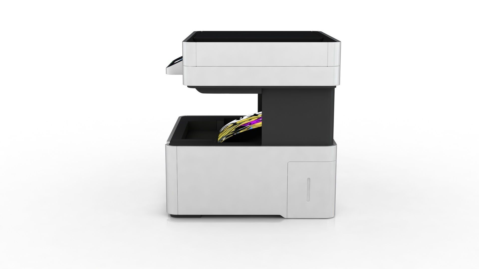 Epson EcoTank M3180 printer Low-poly 3D model_5